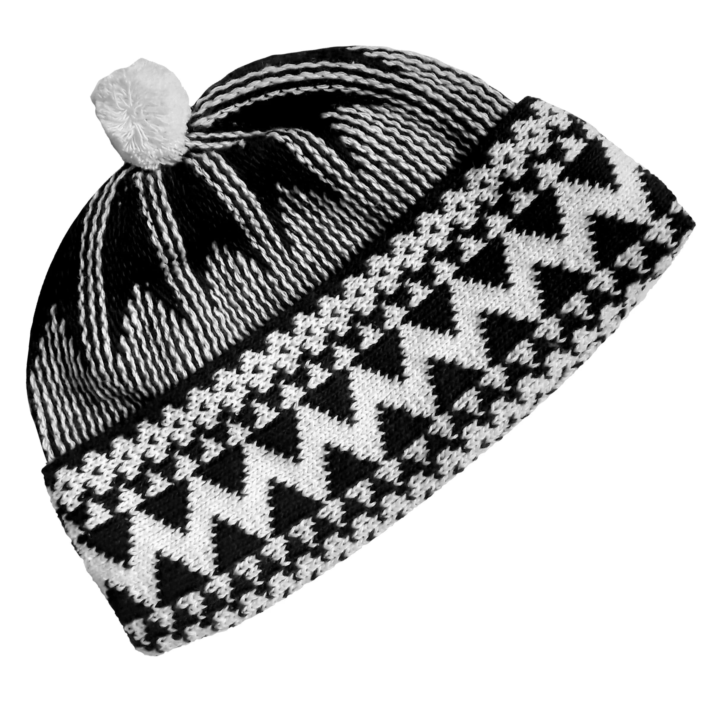 Black Kufi Hat Haji Cap Muslim Zigzag Beanie Skull Cap Senegalese Lafa Turkish Hat Islamic hats - image 5