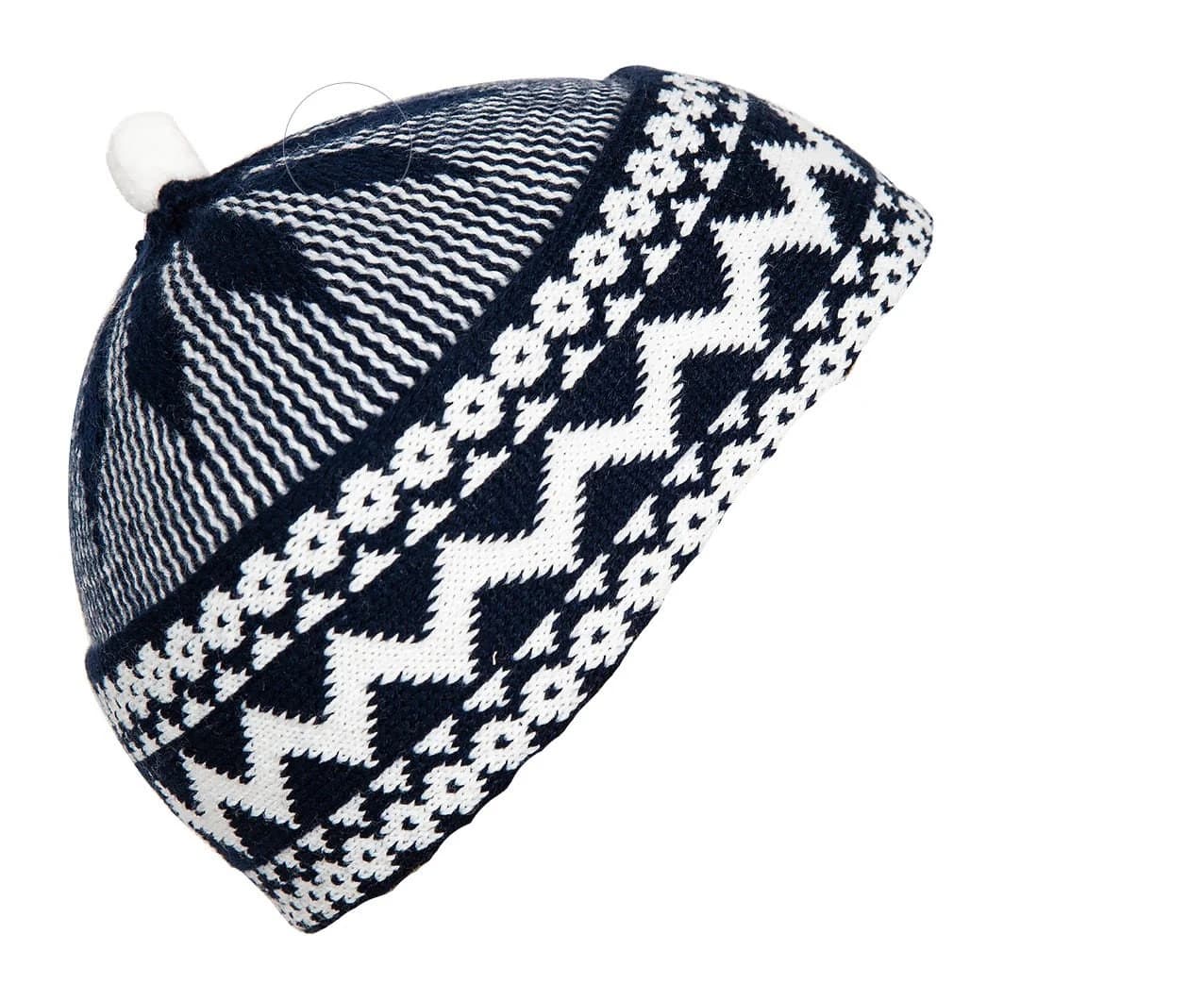 Navy Blue Taqiyah Kufi Skull Cap, Traditional African Hat, Senegalese Lafa, Zigzag Beanie Muslim Prayer Hat Men Gift - image 5