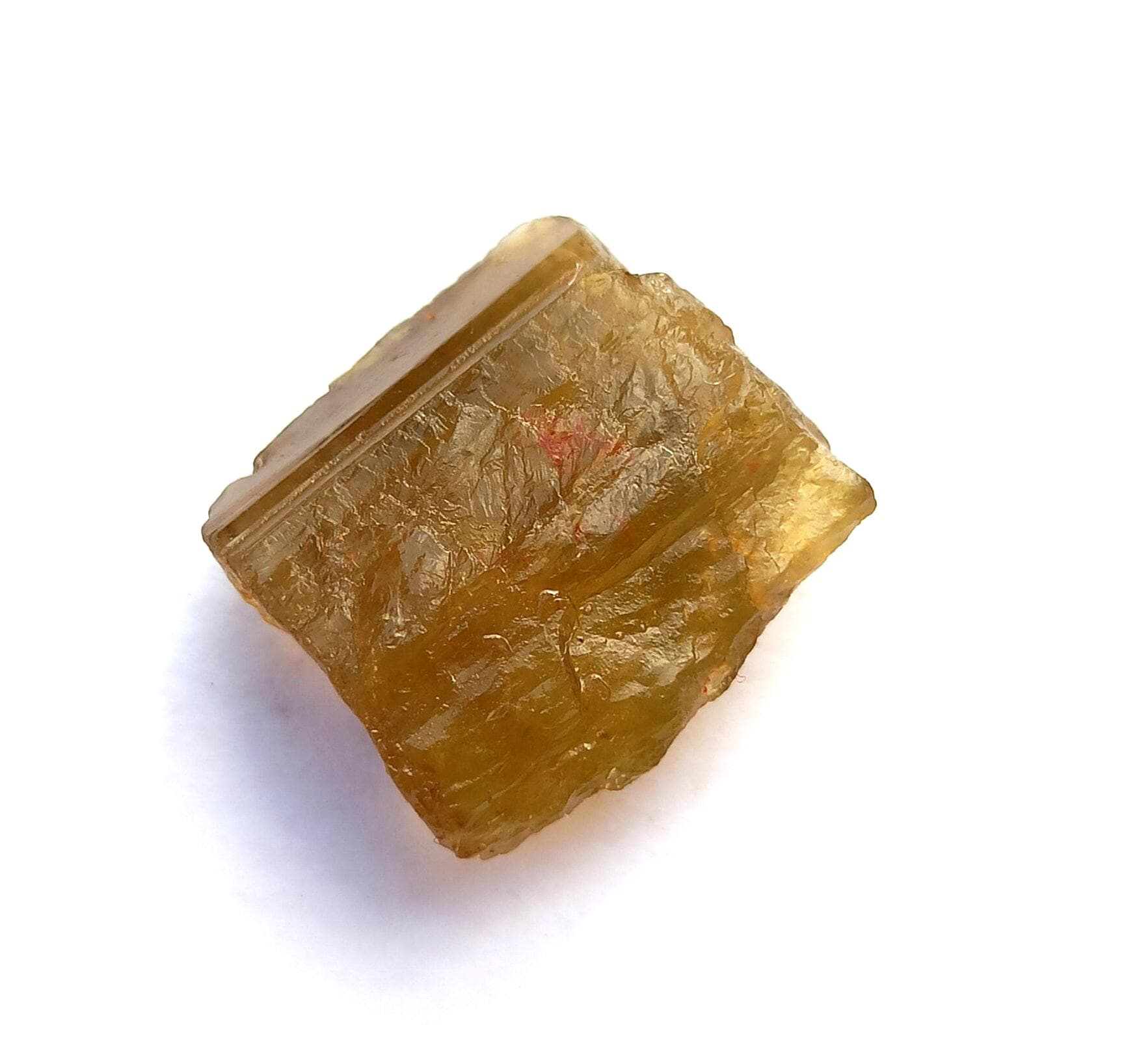 Raw Green Tourmaline Gemstone: 10 Carat Rough Healing Stone - image 4