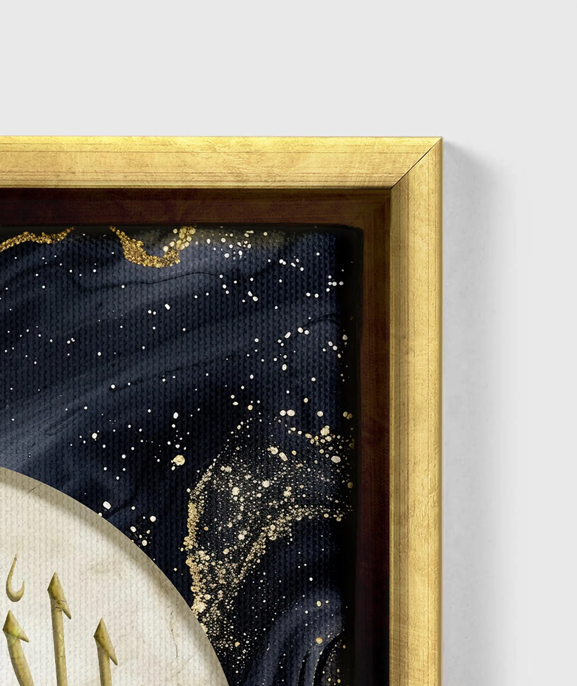Beautiful Ayatul Kursi canvas print for Muslim home decor