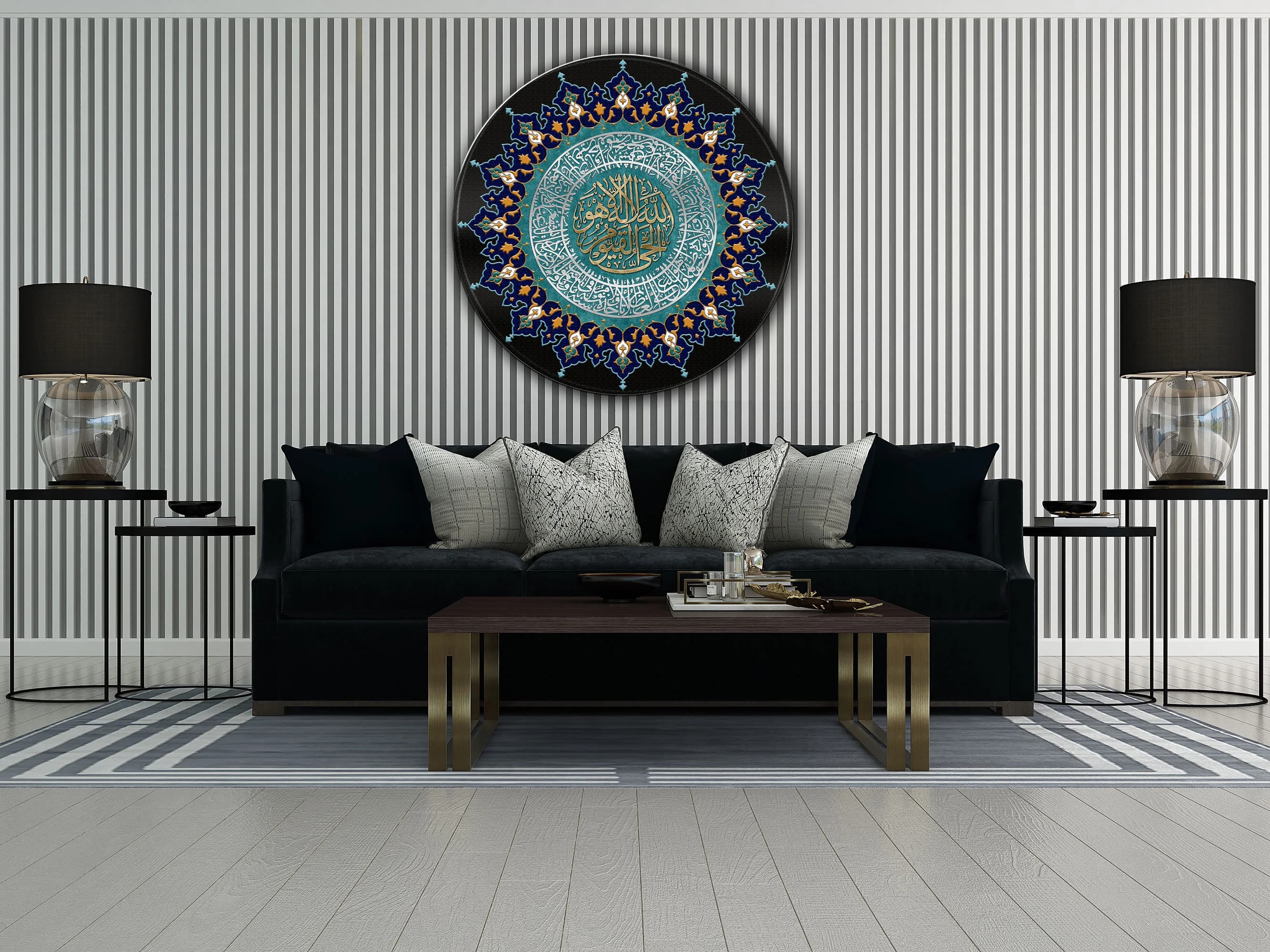 AYATUL KURSI - Islamic Art - Printed on Metal and Glass - image 5