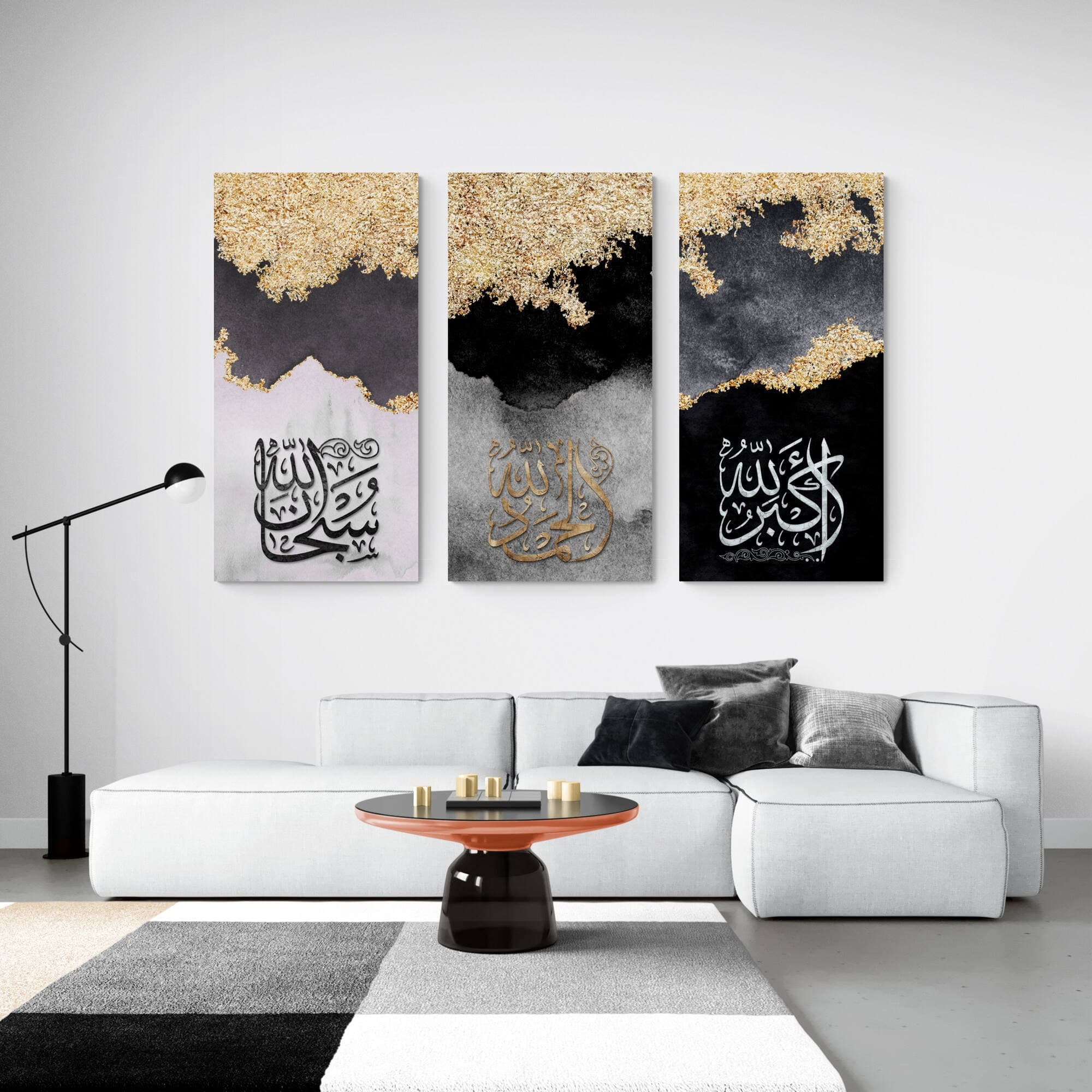 Abstract Islamic Wall Art-Dhikr(Zikr)-Tasbeeh-Thuluth-Giclée Fine Art Print - image 5