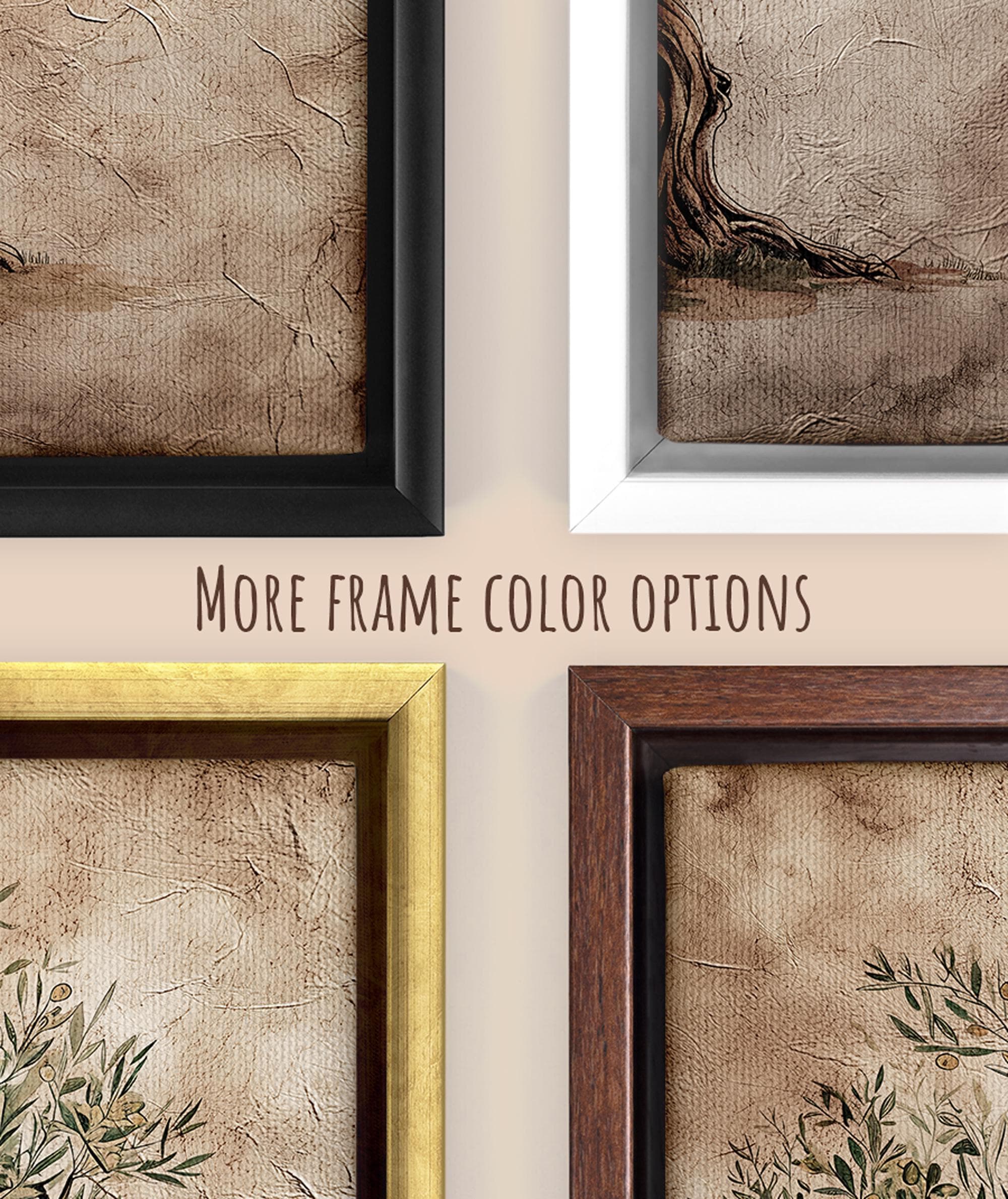 OlivOlive tree and map of Lebanon artwork in a wooden frame.

e tree and map of Palestine art print