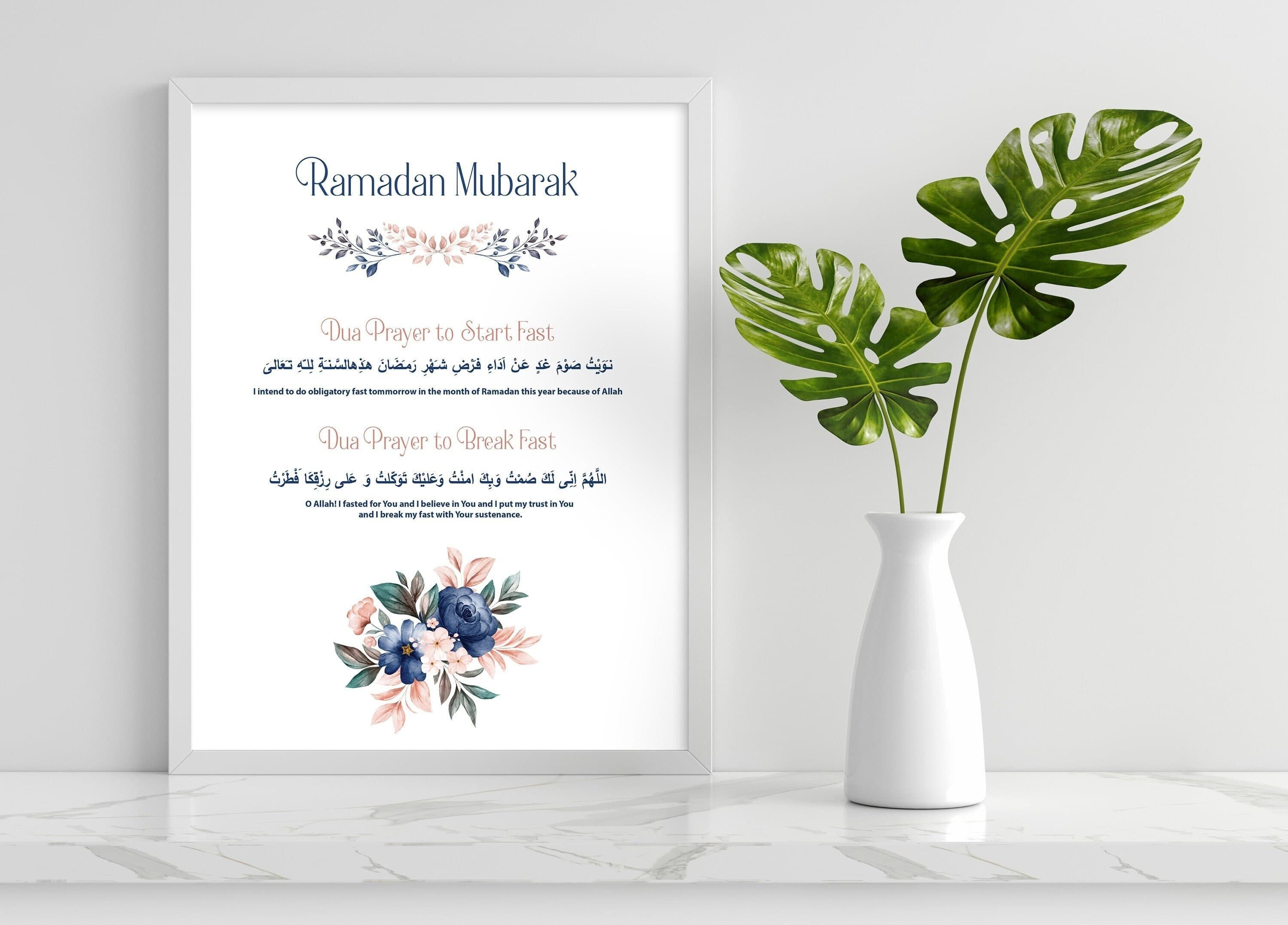 Ramadan Duas, Fasting Duas, Countdown to Eid, Suhoor & Iftar Time, Ramadan Calendar, Ramadan Decoration, Ramadan Printable, Salah Tracker - image 2