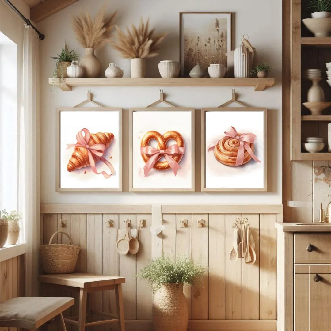 Pastry Watercolor Print Set | Kitchen Bakery Art (Digital Download) - image 5