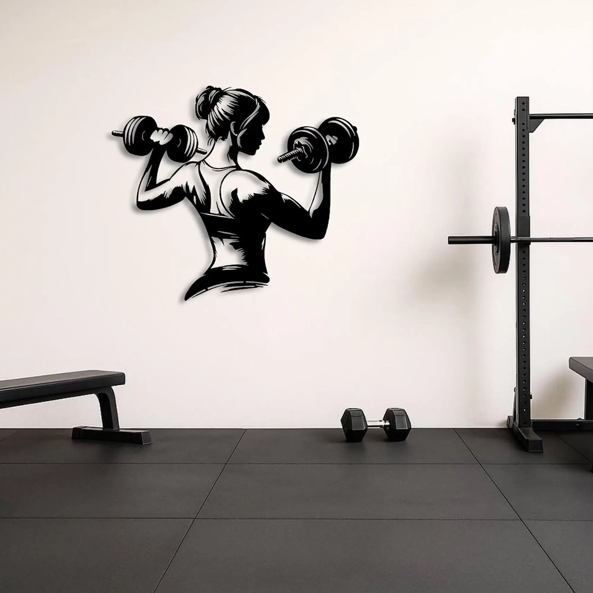 Deadlift Metal Wall Art, Fitness Wall Decor, Gym Motivation Art, Powerlifter Wall Art, Sport Wall Decor, Gift for Gymnasium