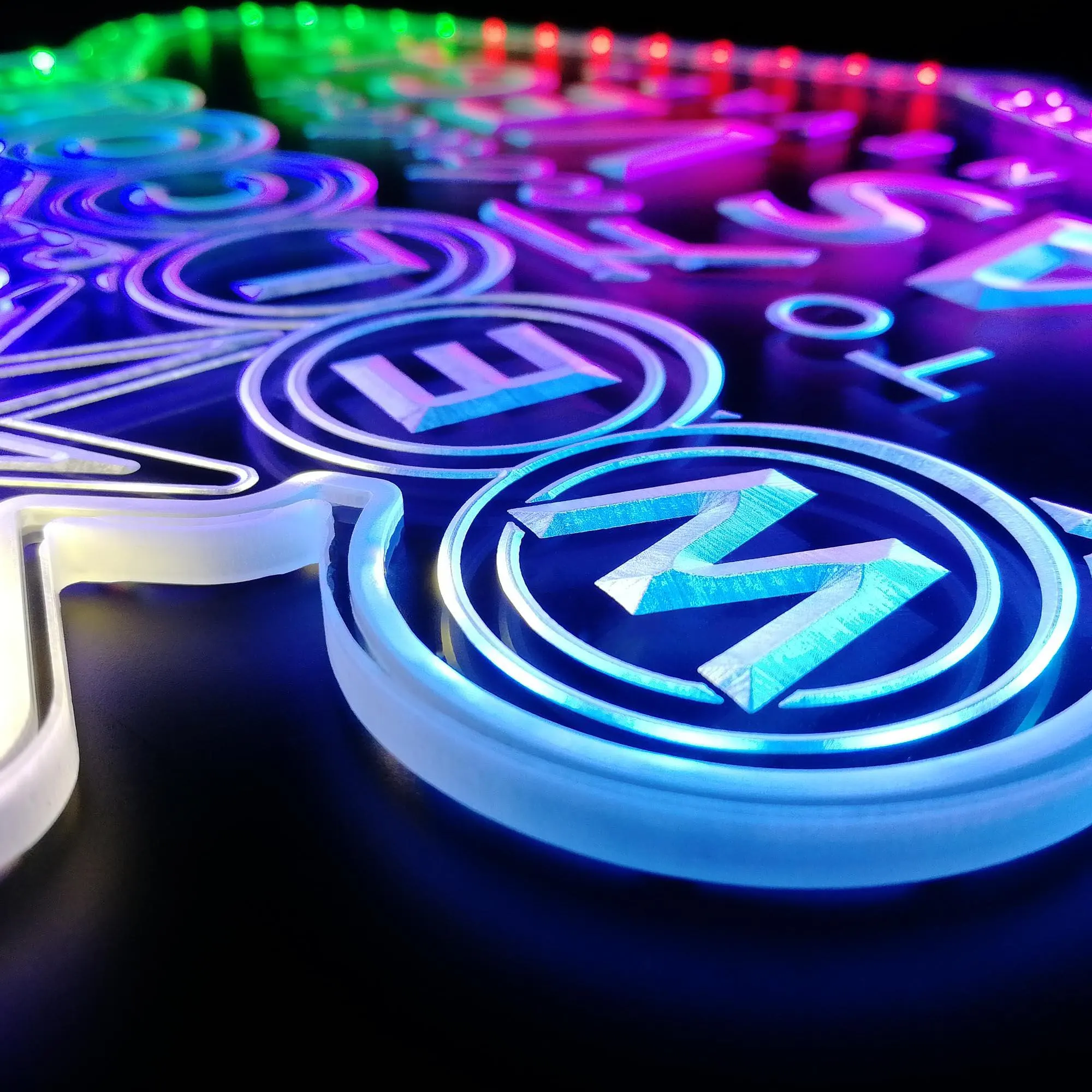 ADVPRO 3rd Generation Dynamic Glam Led Neon Sign with Bluetooth App