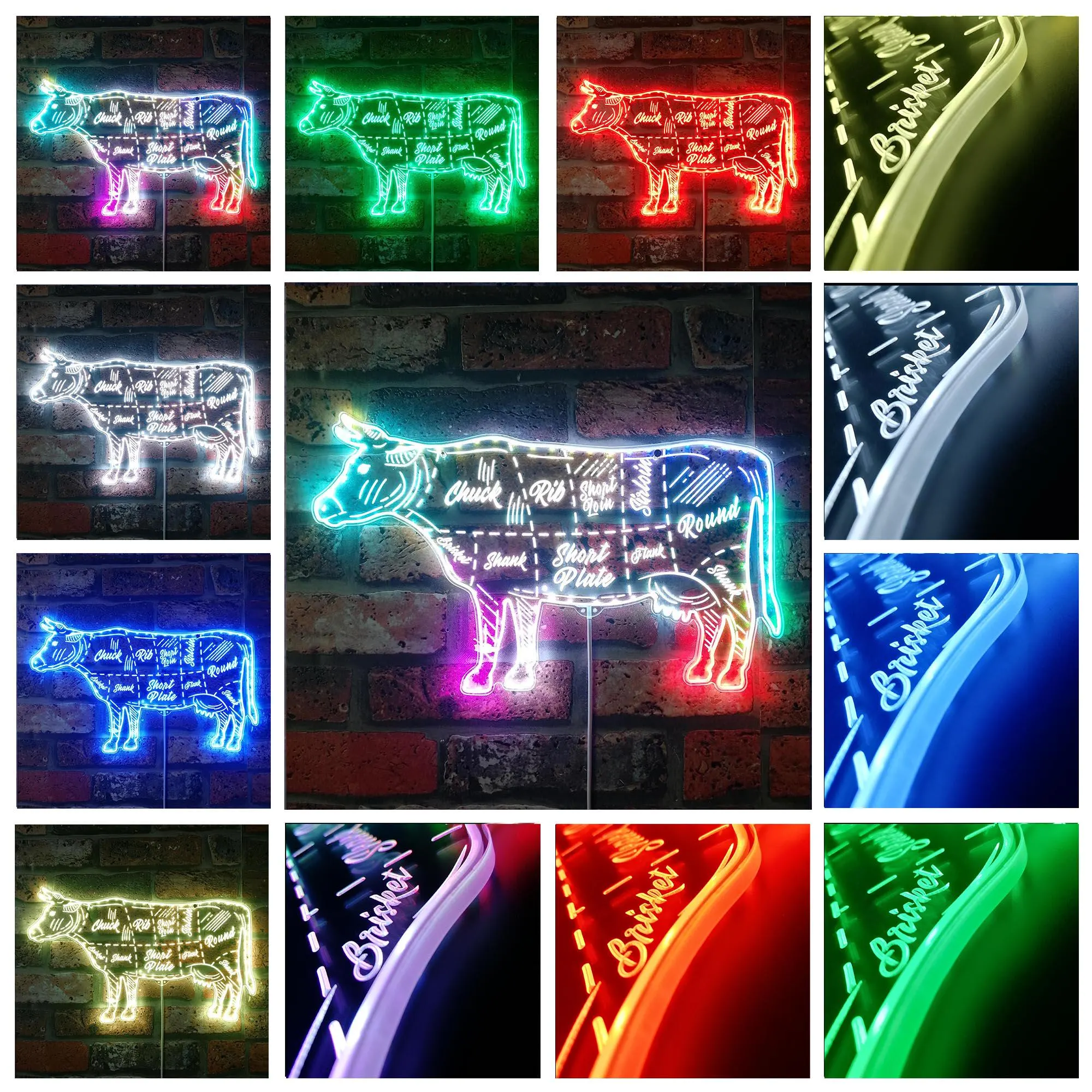 ADVPRO 3rd Generation Dynamic Glam Led Neon Sign with Bluetooth App