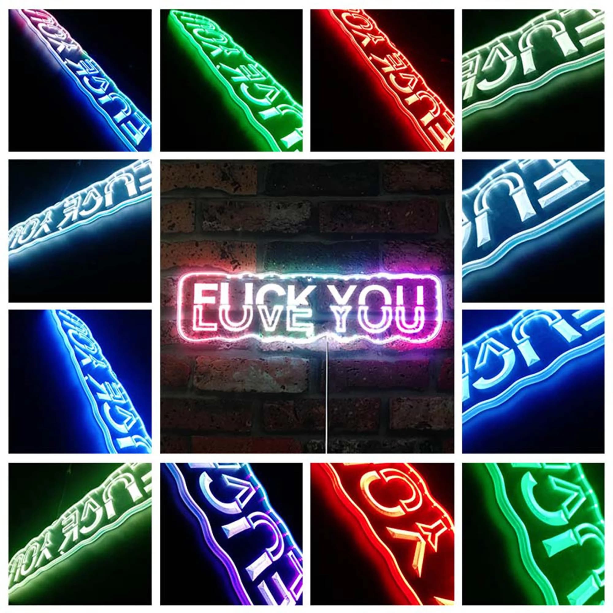 ADVPRO 3rd Generation Dynamic Glam Led Neon Sign with Bluetooth Ap