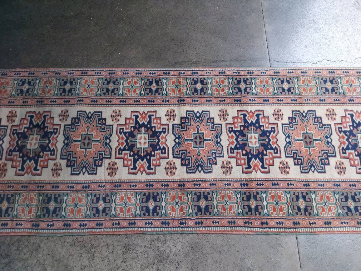 Handmade sirvan  runner nice vintage wool rug oriental rug runner Hallway runner fine quality - image 4