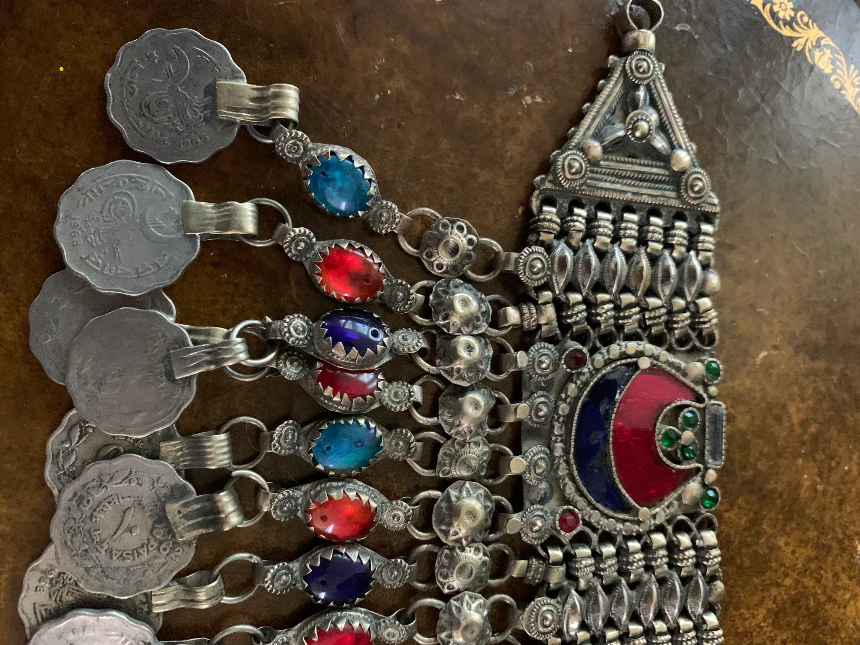 Vintage Pakistani Paisa Coin Headdress - image 5