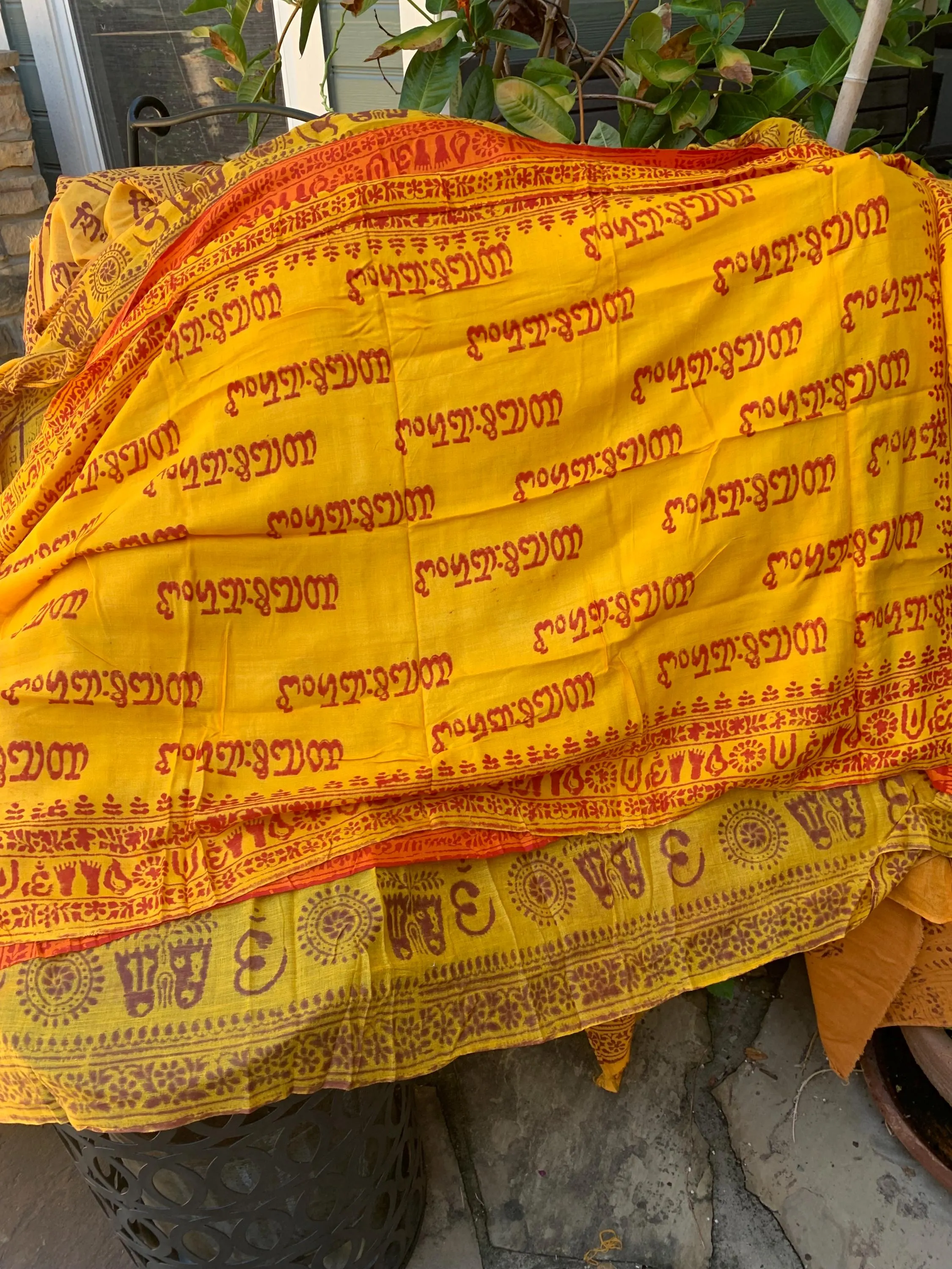 Various Vintage Prayer Shawls from India Hindi
