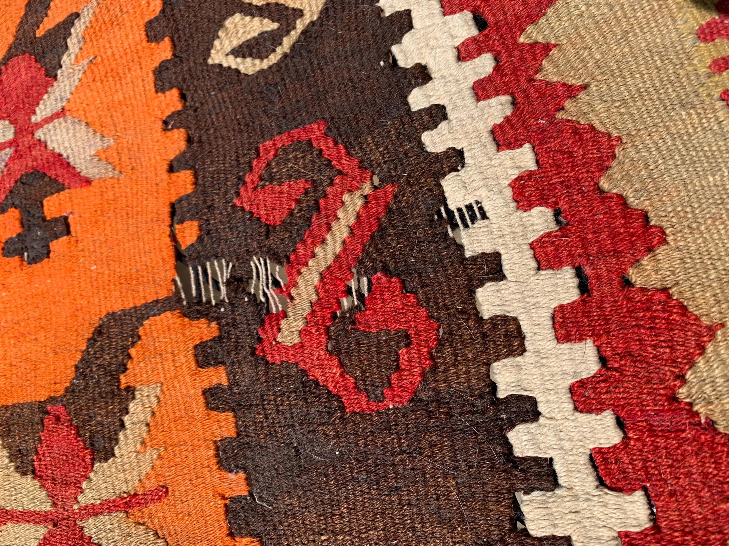Beautiful Antique/Vintage Anatolian Tribal Mihrab Kilim - image 5