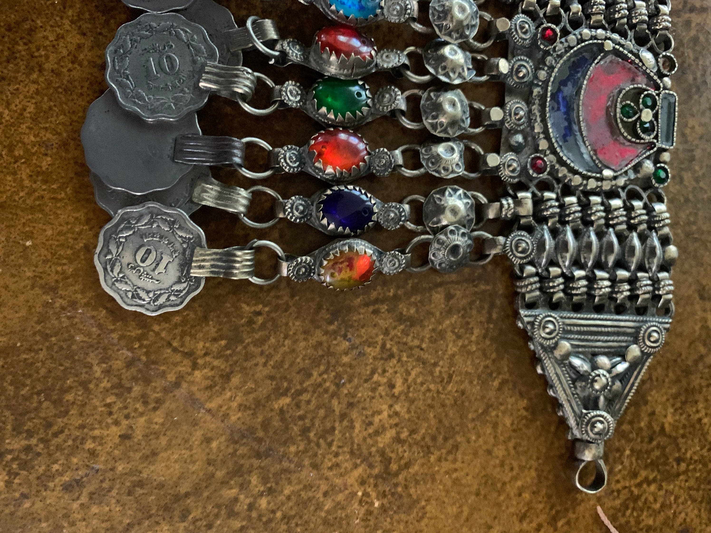 Vintage Pakistani Paisa Coin Headdress - image 4