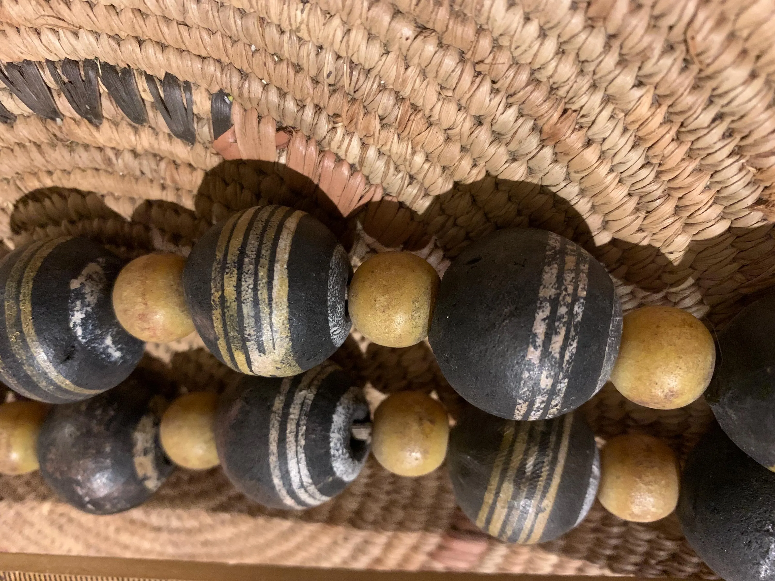Antique African Mali Clay Beads - image 4
