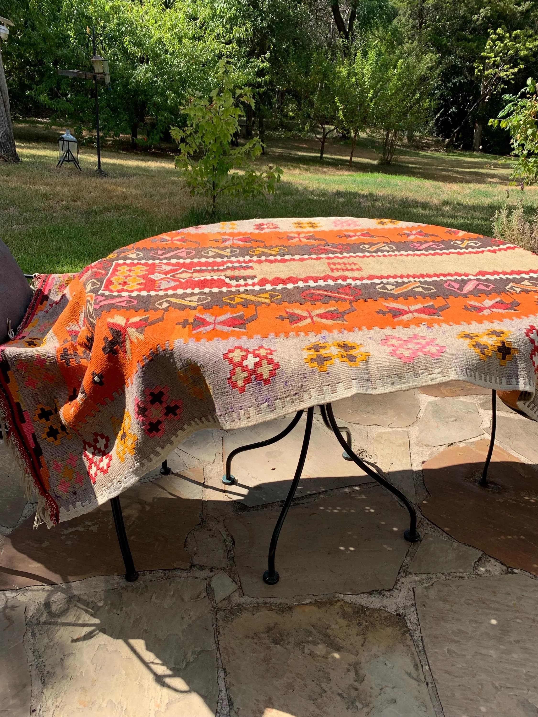Beautiful Antique/Vintage Anatolian Tribal Mihrab Kilim - image 4