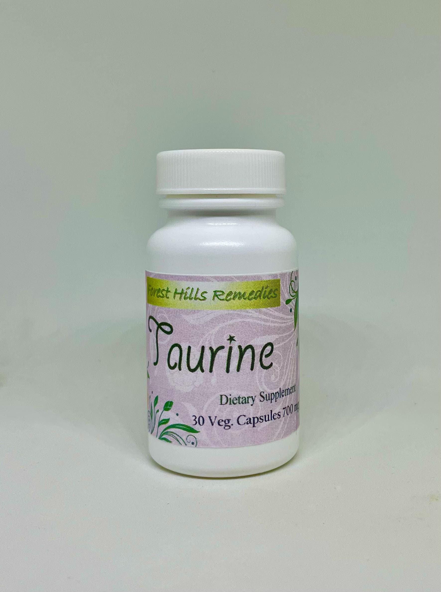 Pure Vision, Taurine Vegan Capsules, Kosher, Halal, Easy Swallow, Free Shipping, Amino Acid supplement, Different Counts - image 3