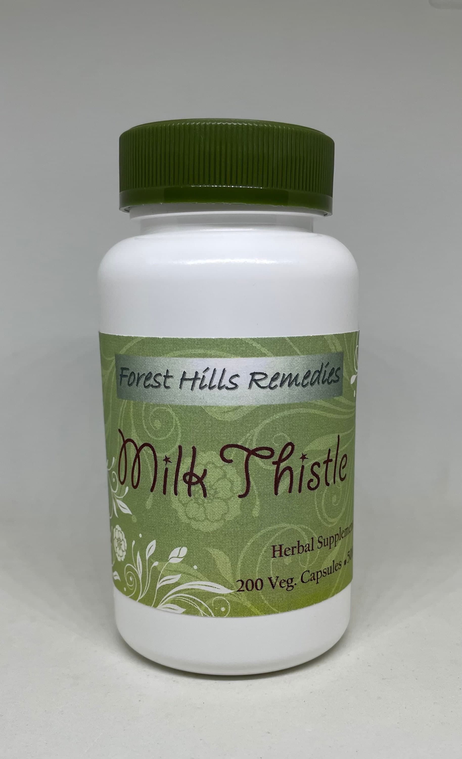 Milk Thistle Powder 500 mg, Vegan, Kosher, Halal Capsule, Liver Detox, Retail & Wholesale, No additive