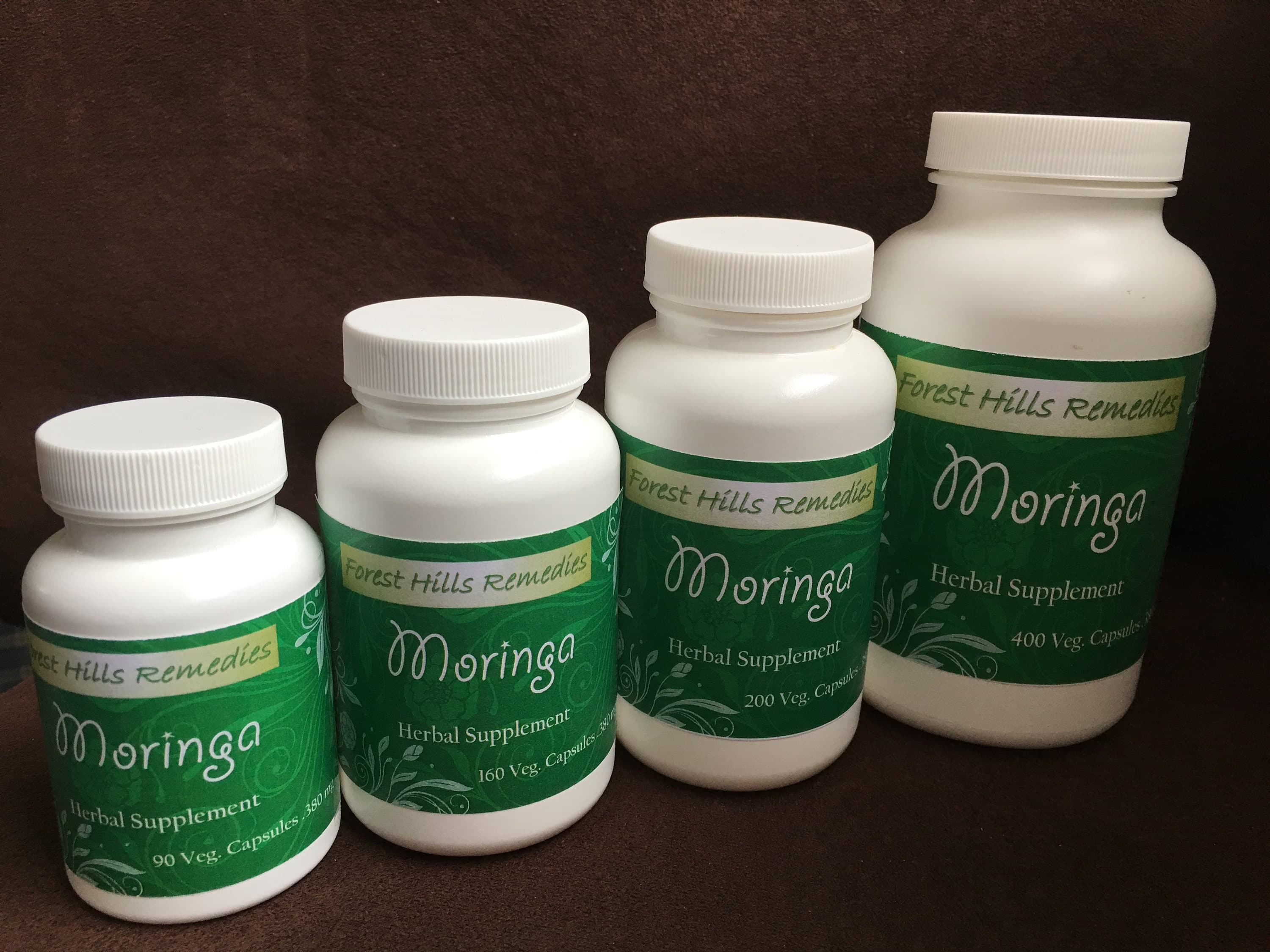 Organic Moringa Leaf Powder Vegan Capsules, 100% Pure, Retail and Wholesale - image 4