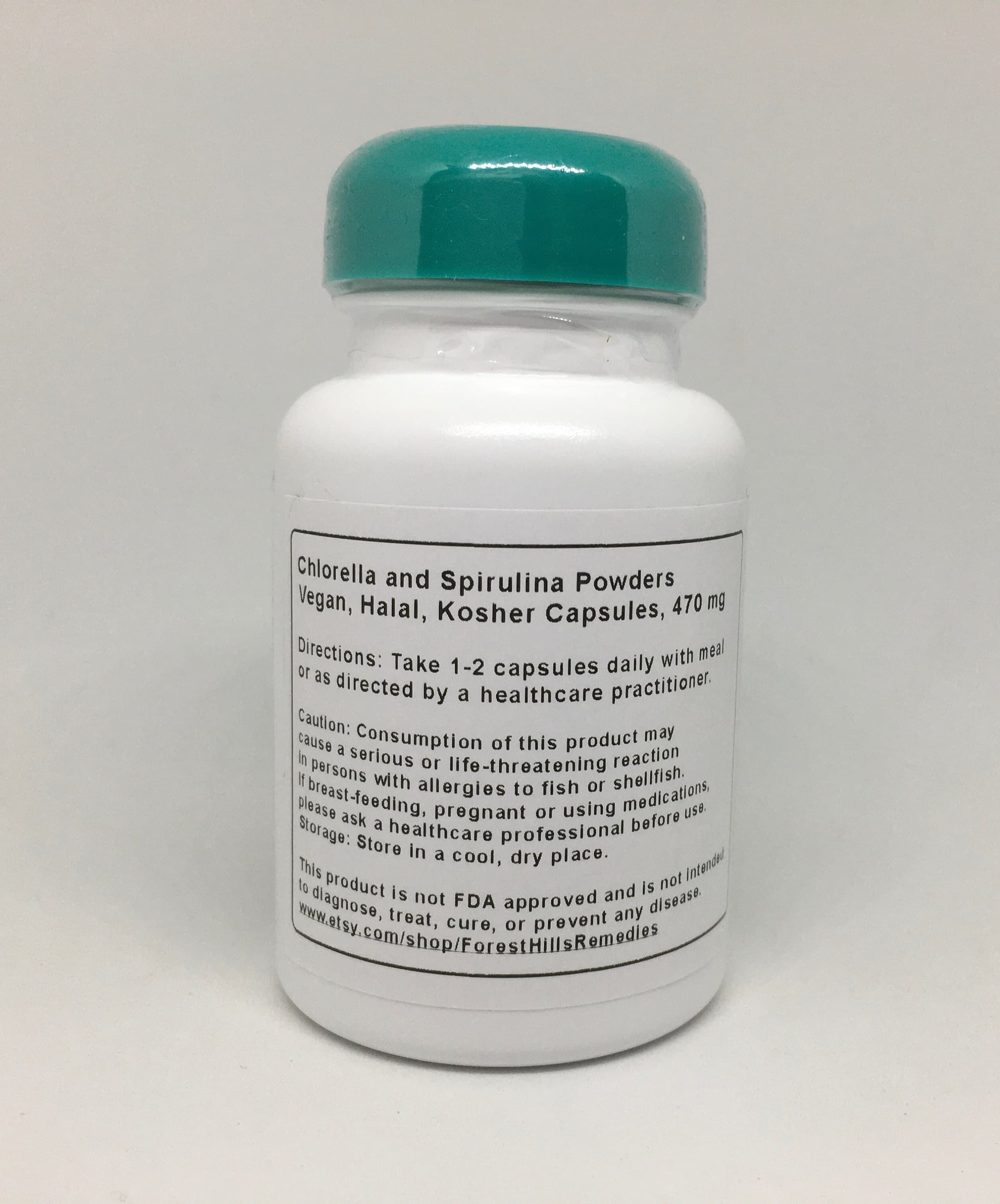 Chlorella and Spirulina Vegan Capsule, 100% pure and organic, retail and wholesale - image 4