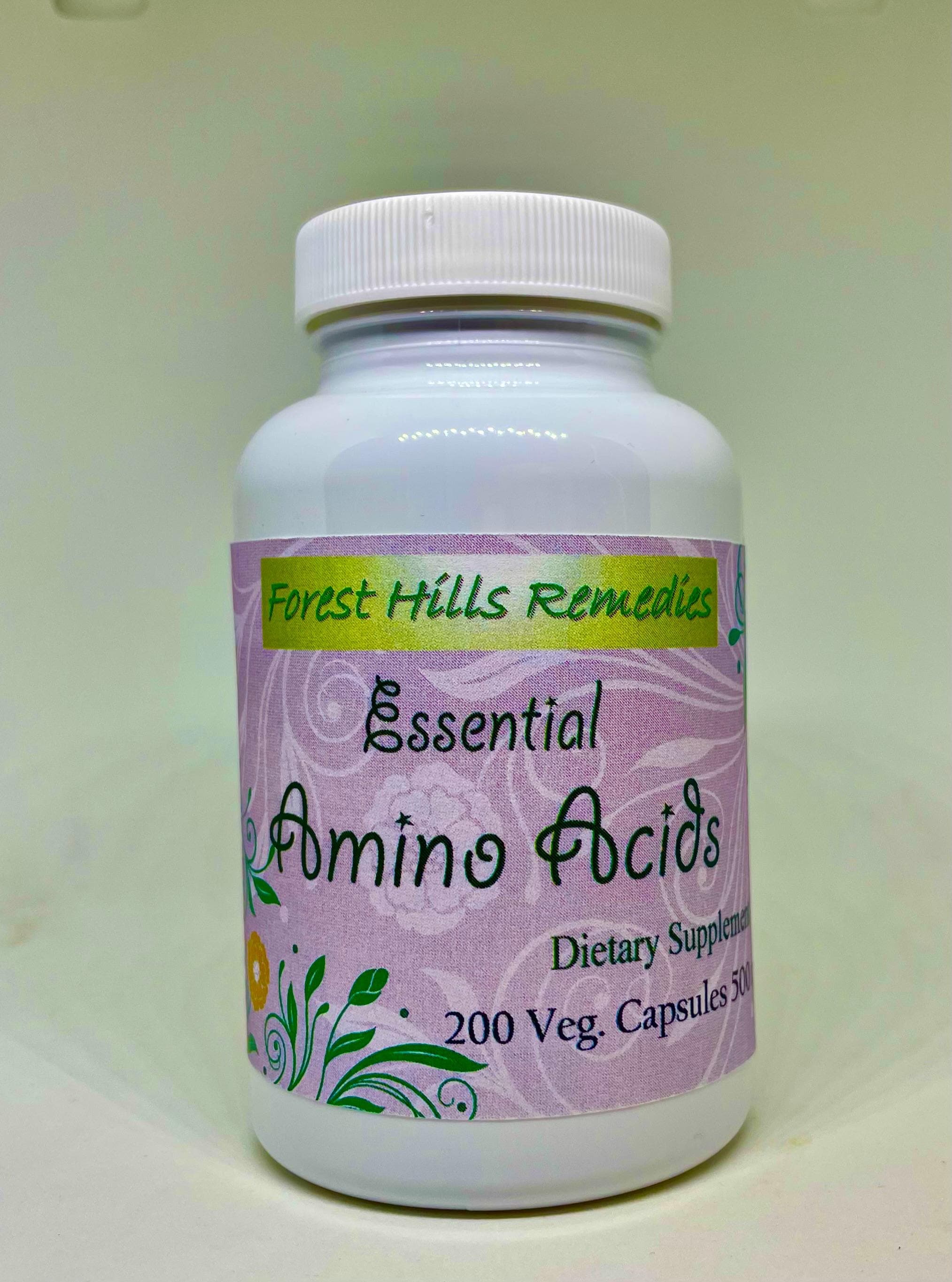 Essential Amino Acids Vegan Capsules, EAA, Kosher, Halal, Easy Swallow - image 5