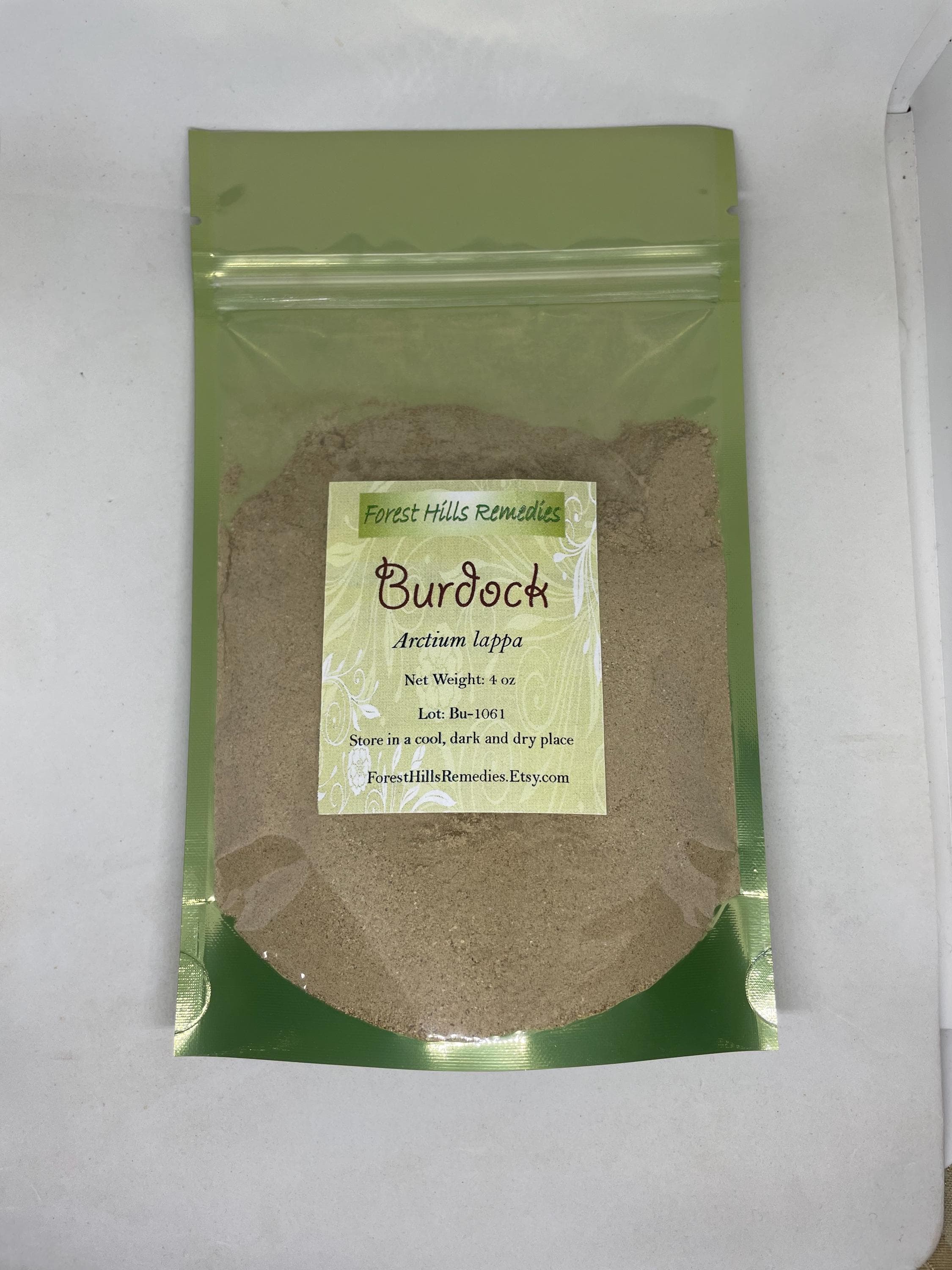 Burdock Root Powder, Organic Burdock Root, Perfect for filling capsules and mixing with Irish moss & Bladderwrack, Retail, Wholesale - image 3