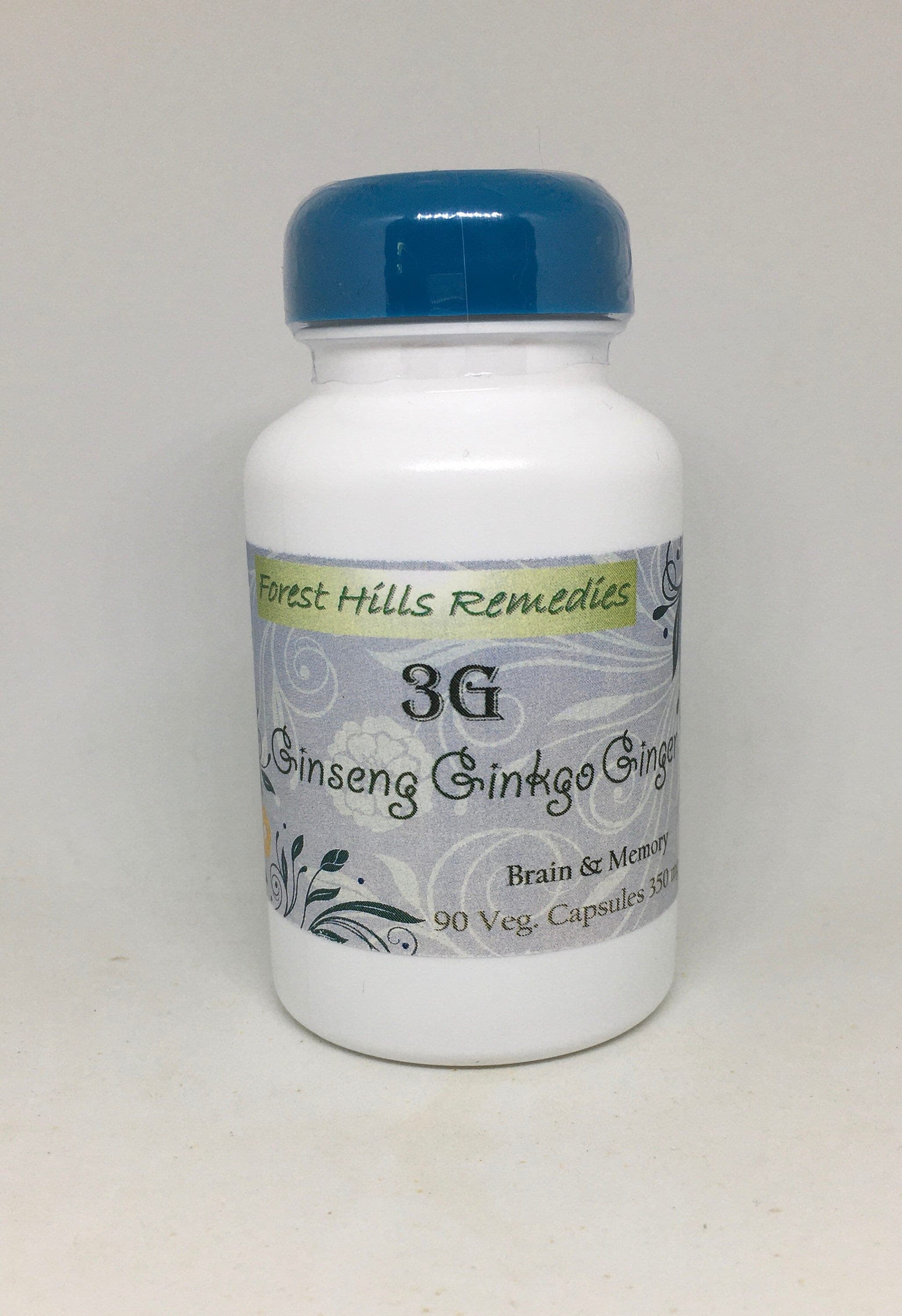 Brain & Memory Vegan Capsule, 3G, 100% Pure Ginseng, Ginkgo, Ginger, Retail and Wholesale - image 5