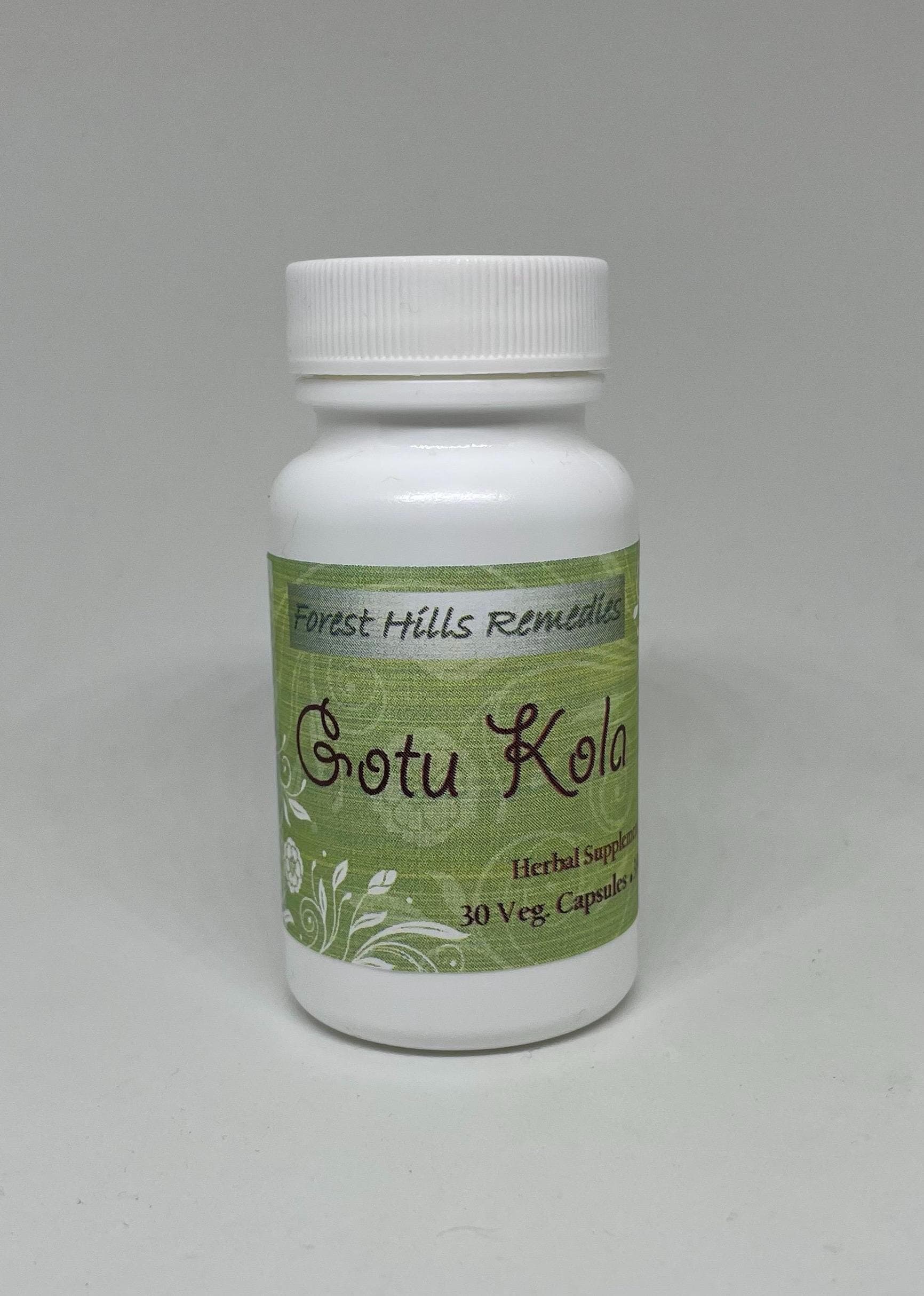 Gotu Kola Vegan Kosher Halal Capsule, Centella asiatica, Free shipping in the US, No additive, Fresh made on demand - image 3