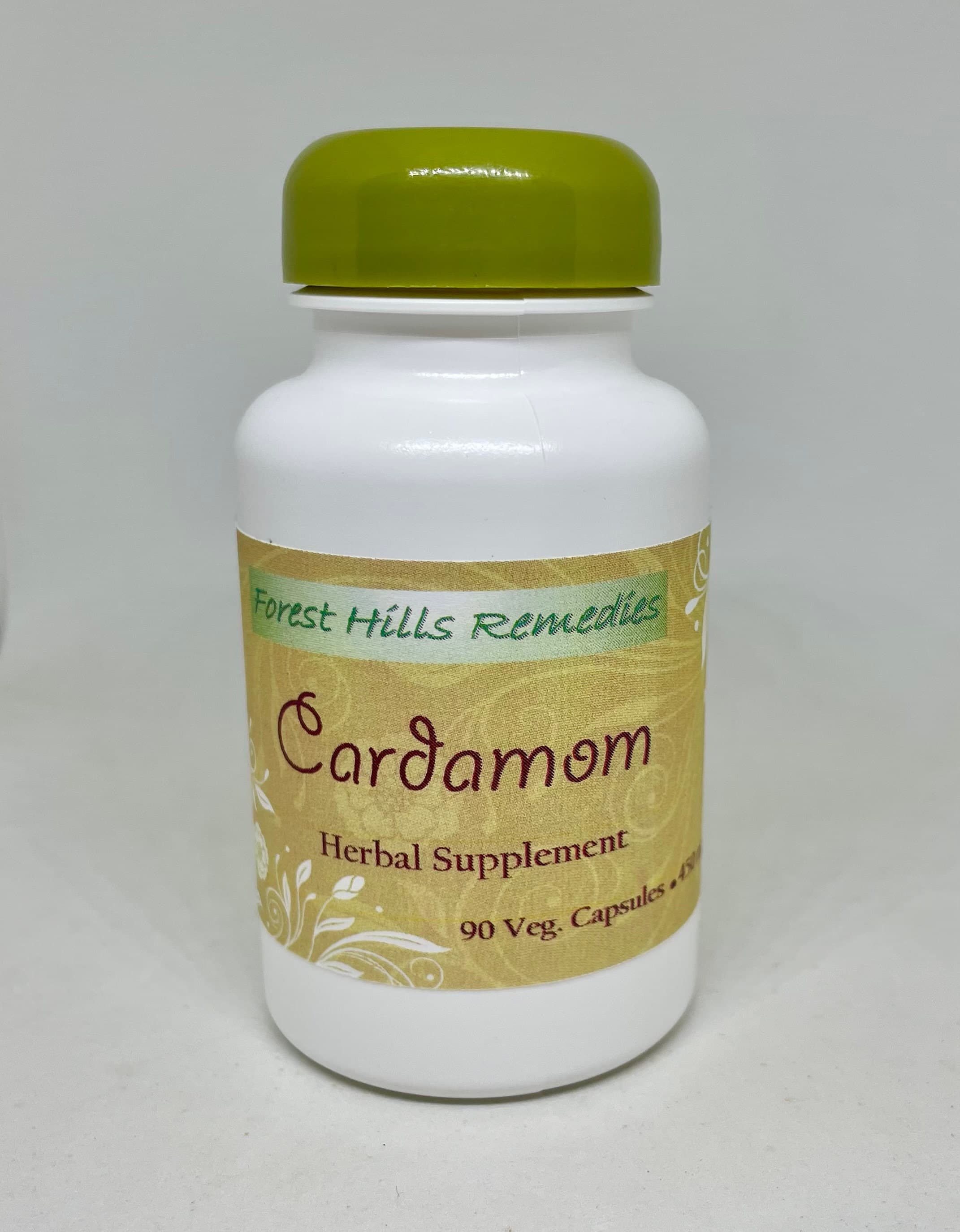 Cardamom Vegan Kosher Halal Capsule, Organic Ingredients, Retail & Wholesale, No additive, Freshly made to orders