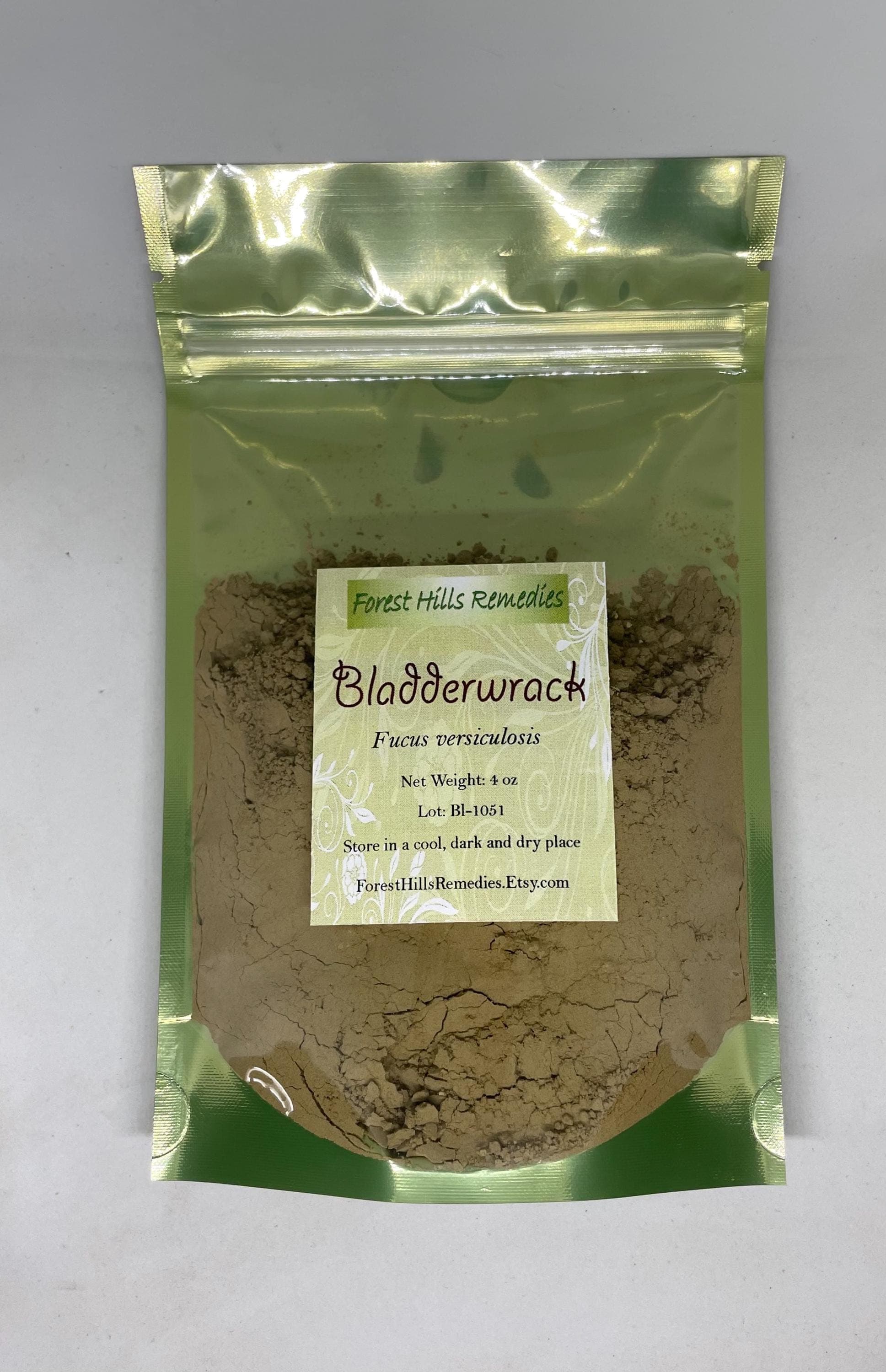 Bladderwrack Powder, Organic Fucus vesiculosus, Alkaline Herb, Wholesale and Retail