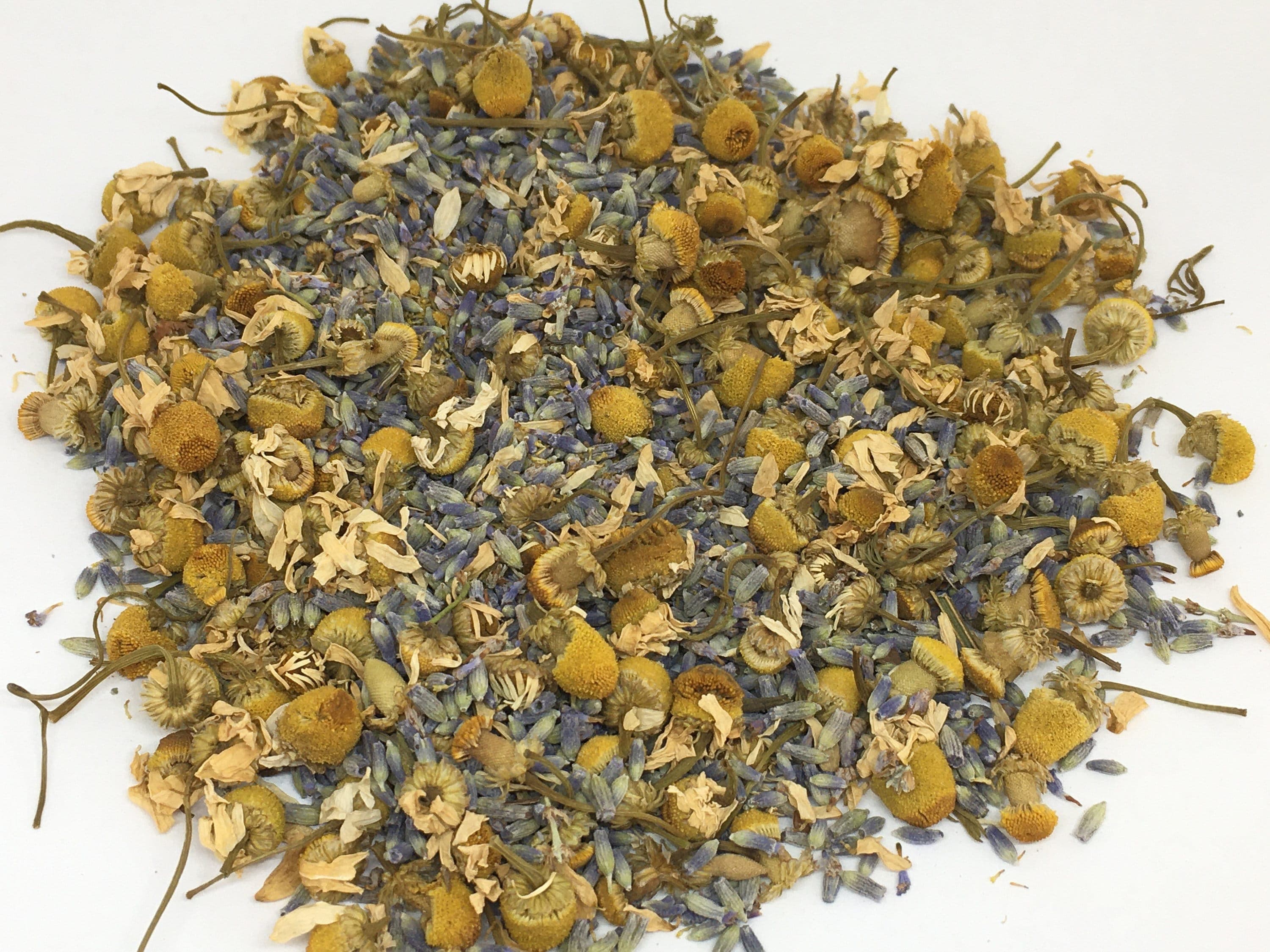 Organic Lavender Chamomile Tea, Calming Loose Leaf Blend - image 3