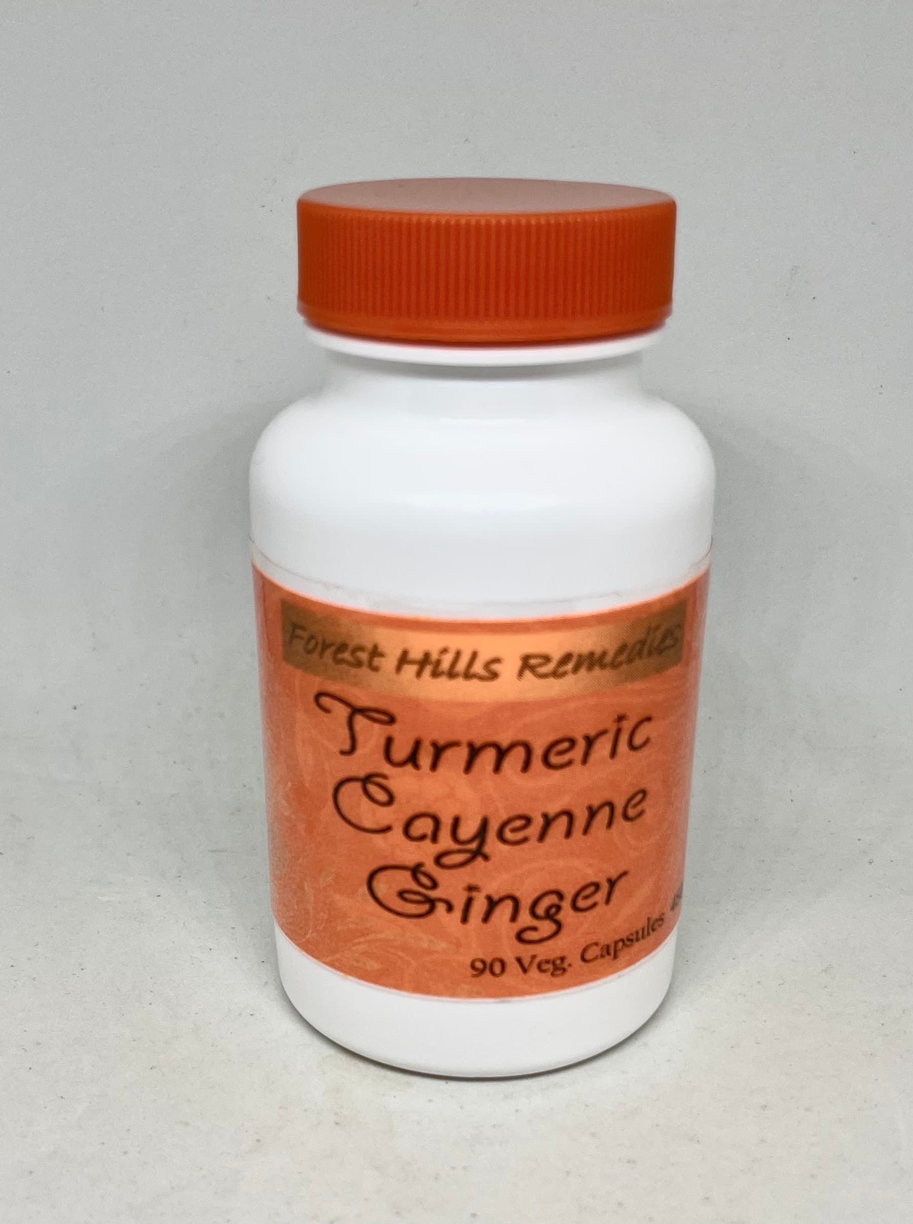 Turmeric, Cayenne, Ginger Vegan Kosher Halal Capsules, 480 mg, Organic Ingredients, Retail and Wholesale - image 4