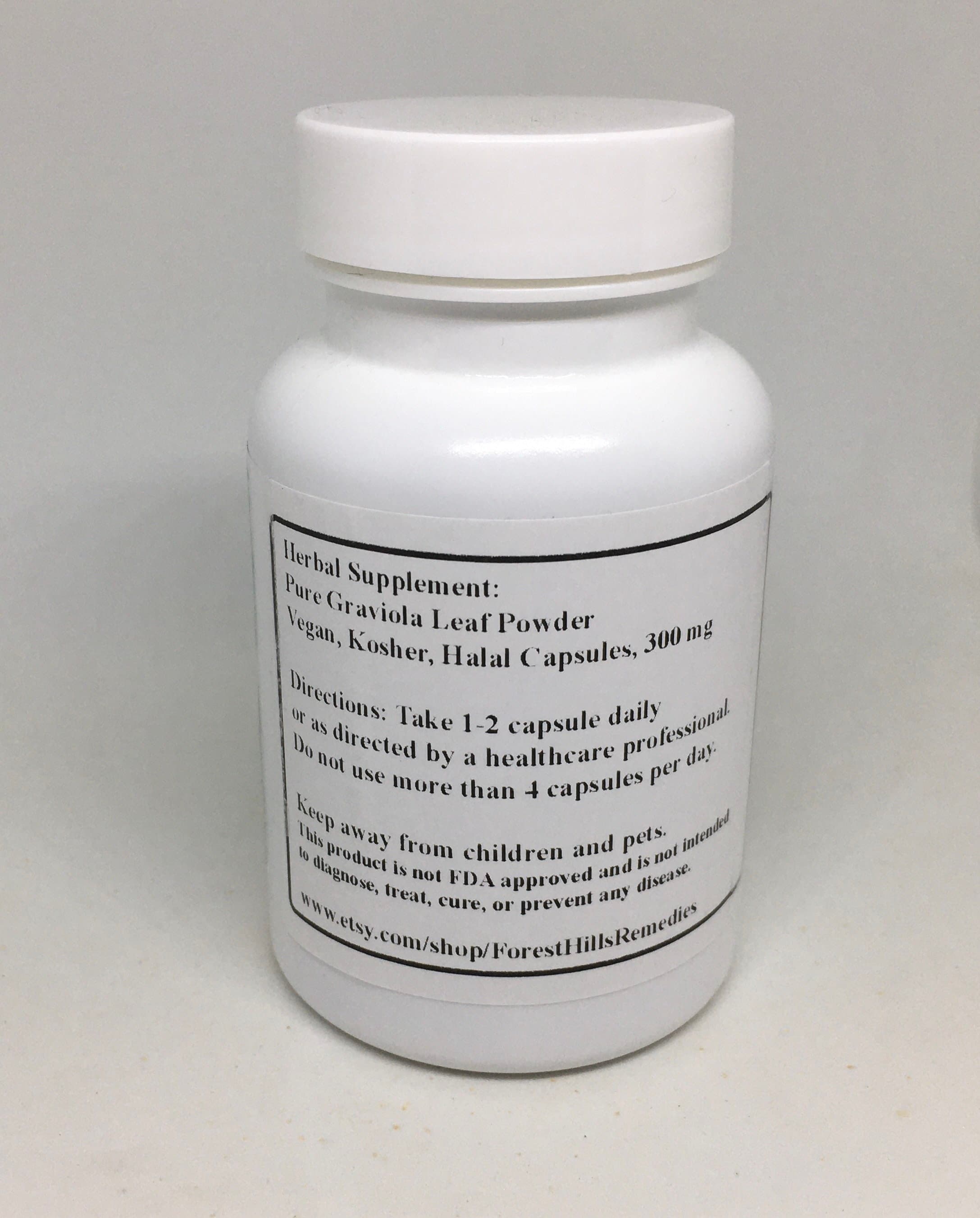 Soursop Vegan Capsule, 100% Pure Graviola Leaf Powder, Different Counts, Retail & Wholesale - image 3