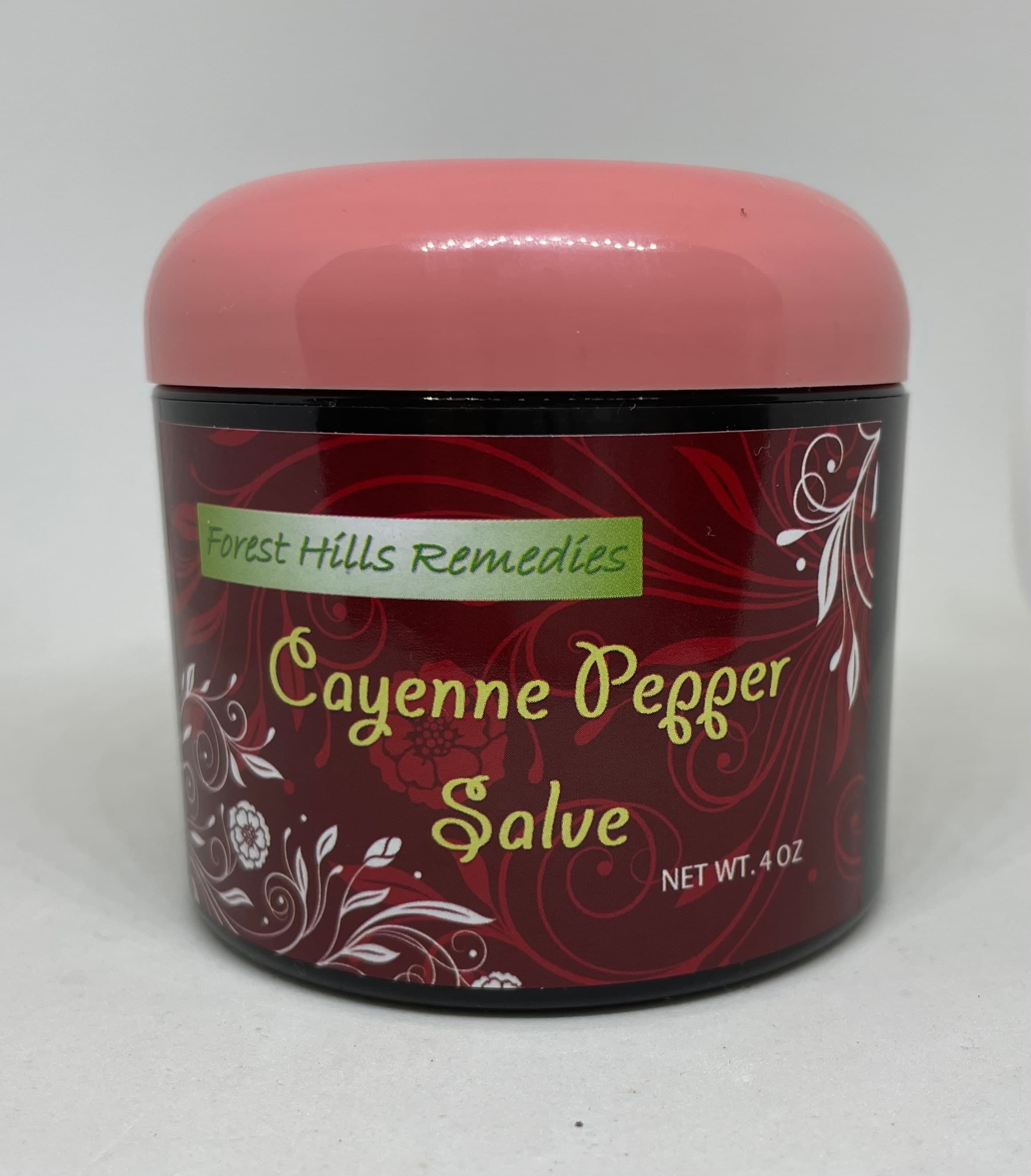 Cayenne Pepper Salve, Traditionally Infused Oil of Cayenne Pepper, Vegetarian, Kosher, Halal Ingredients