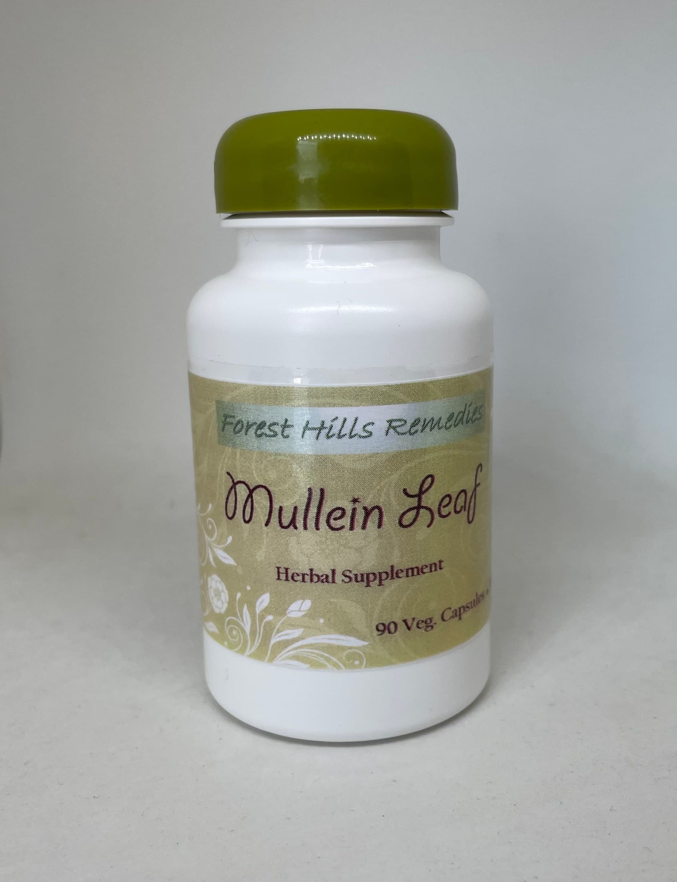 Mullein Leaf Vegan Kosher Halal Capsule, 100% Pure, Origin USA, Wholesale and Retail