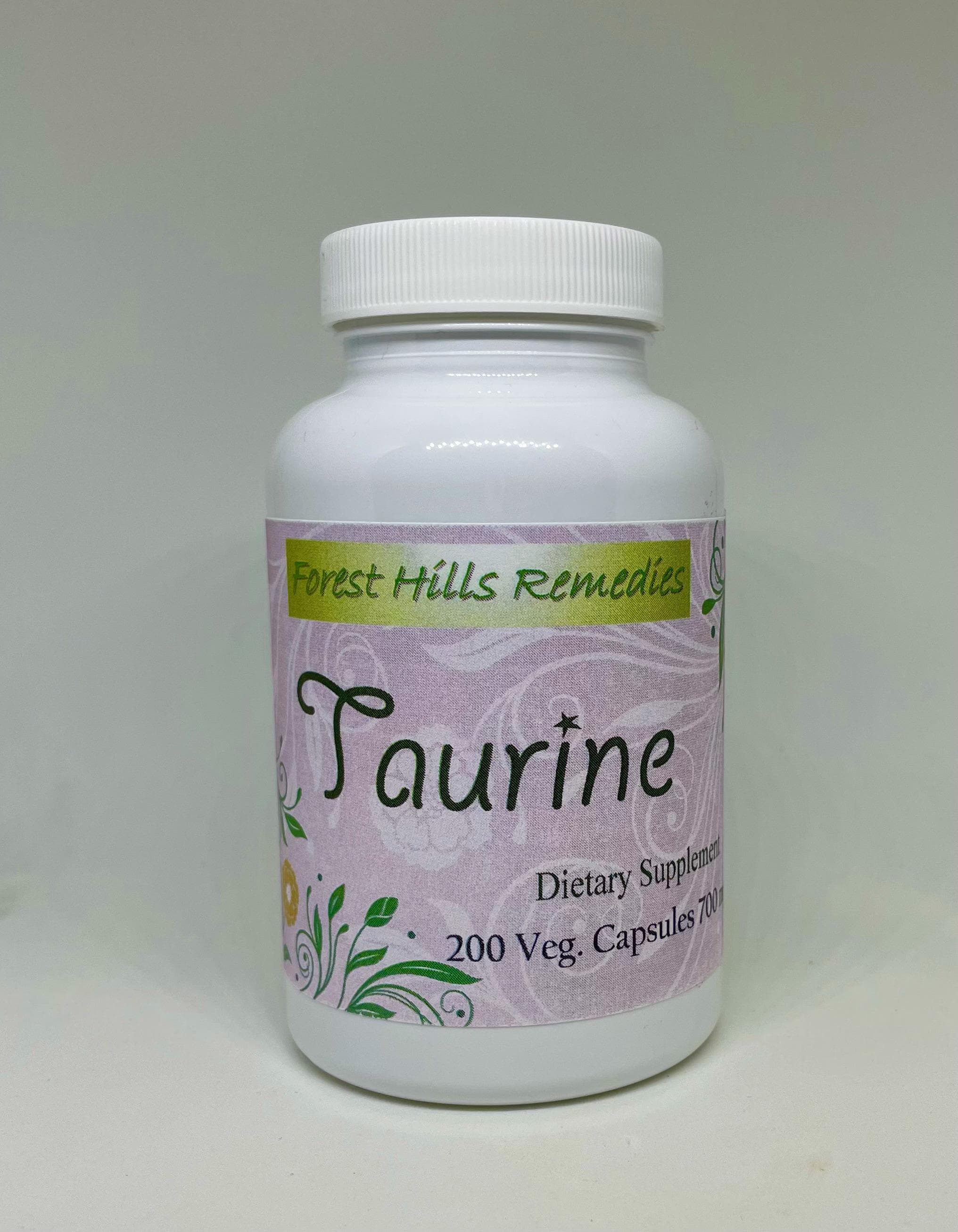Pure Vision, Taurine Vegan Capsules, Kosher, Halal, Easy Swallow, Free Shipping, Amino Acid supplement, Different Counts - image 4