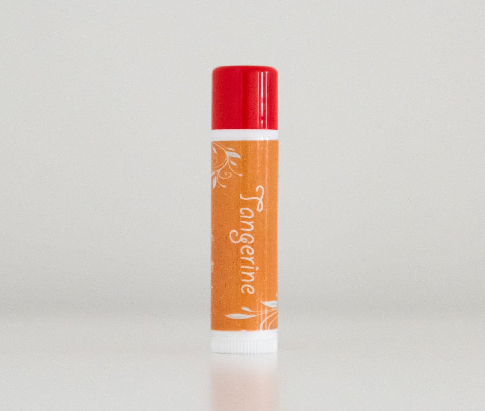 Tangerine Lip Balm, All Natural, Herbal Kosher Halal Lip Balm, No Petroleum, Retail and Wholesale