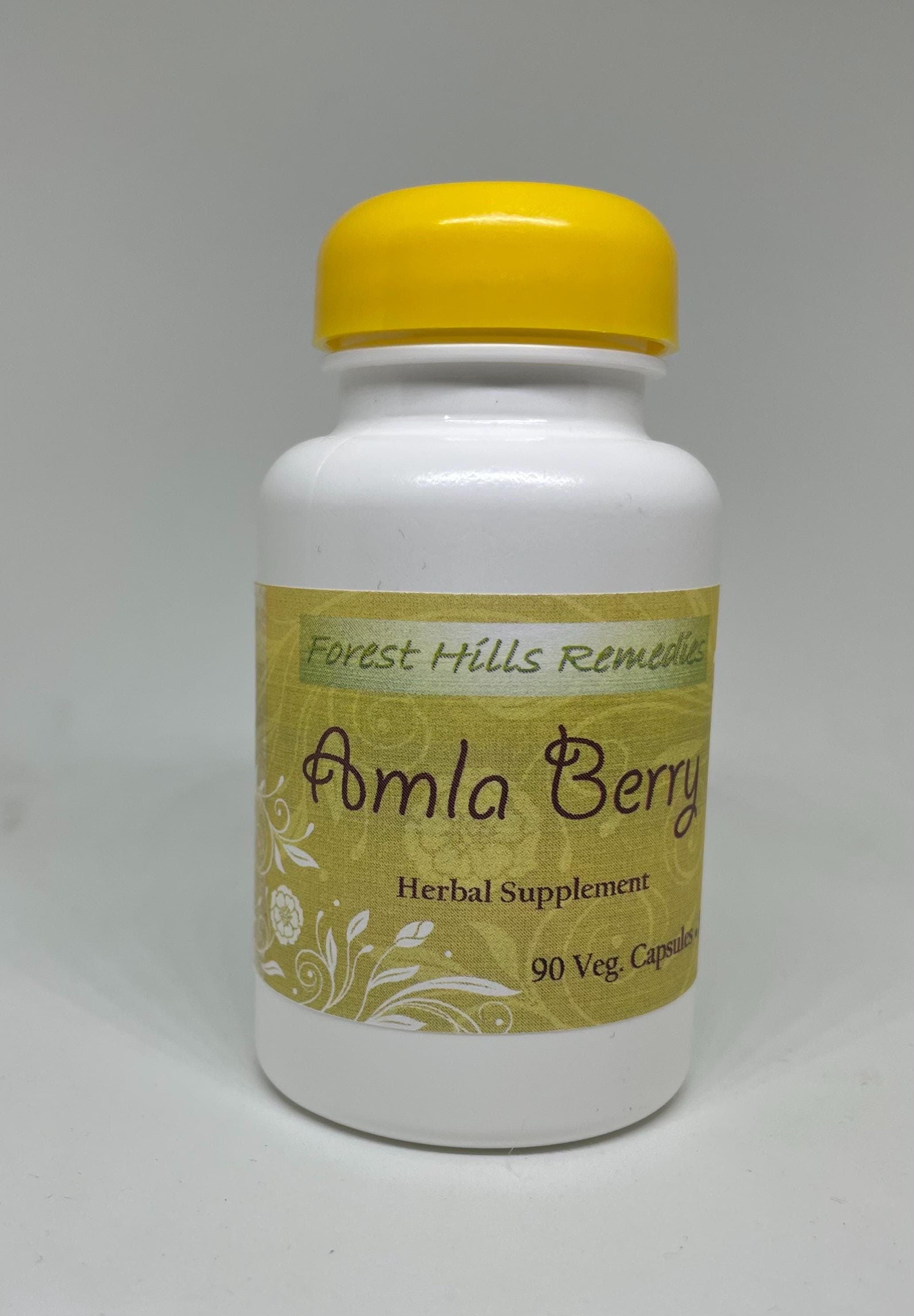 Amla Berry Vegan Capsule, 550 mg, Kosher, Halal, Indian gooseberry, No additives, Fresh made to order, Free Shipping - image 4