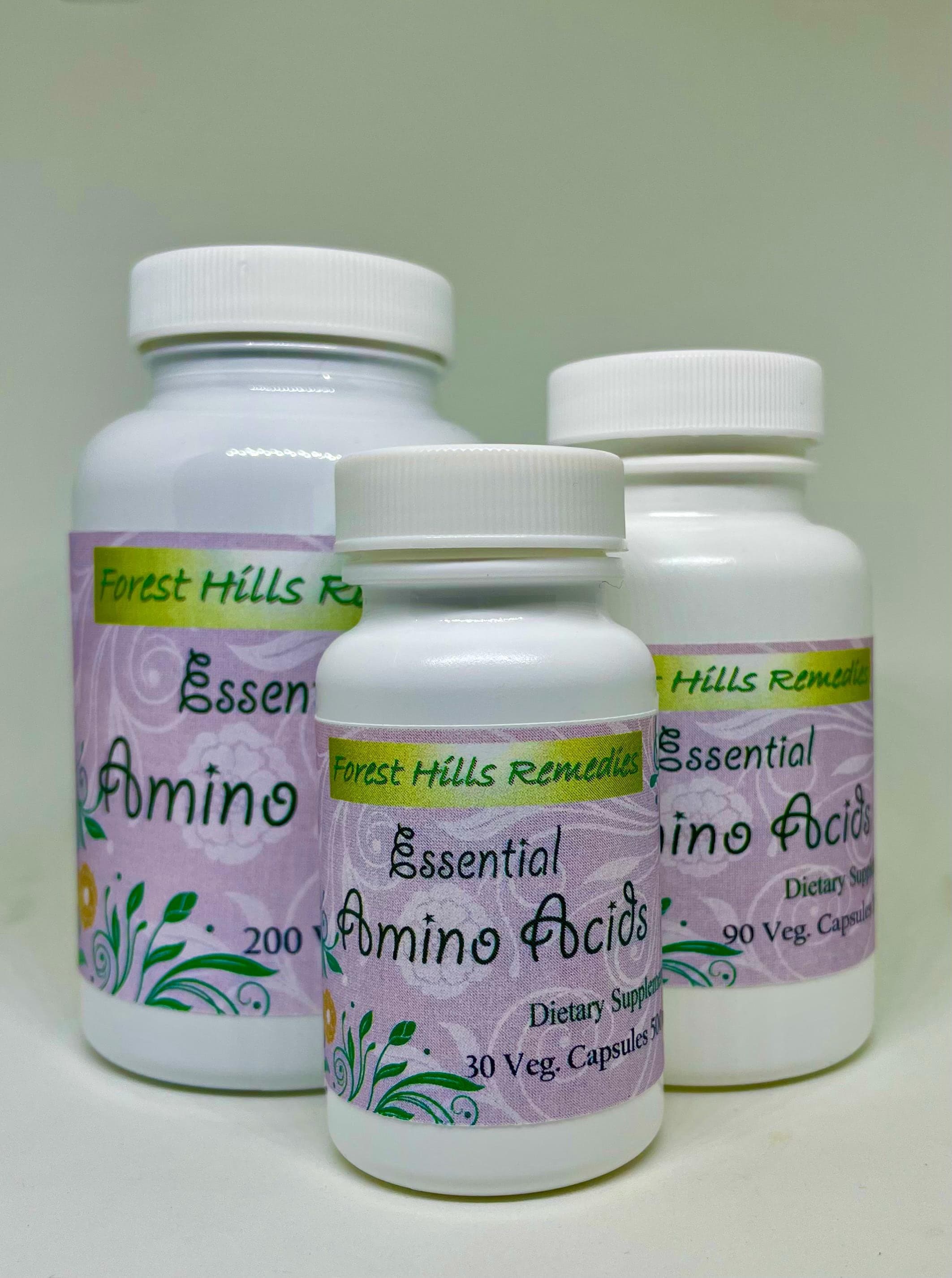 Essential Amino Acids Vegan Capsules, EAA, Kosher, Halal, Easy Swallow