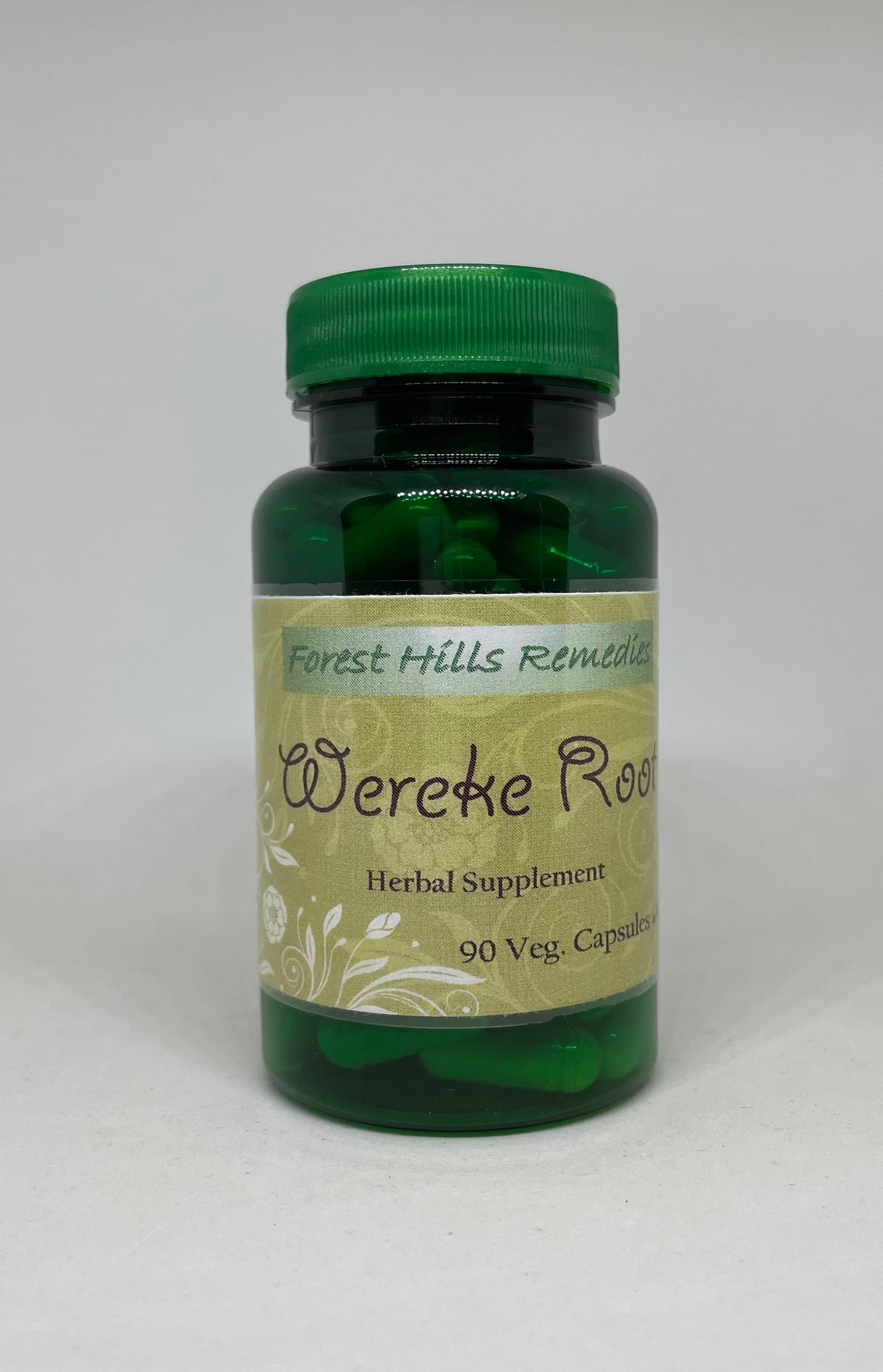 Wereke Vegan Capsule, 100% Pure Ibervillea Sonorae Powder, Kosher, Halal, Retail & Wholesale