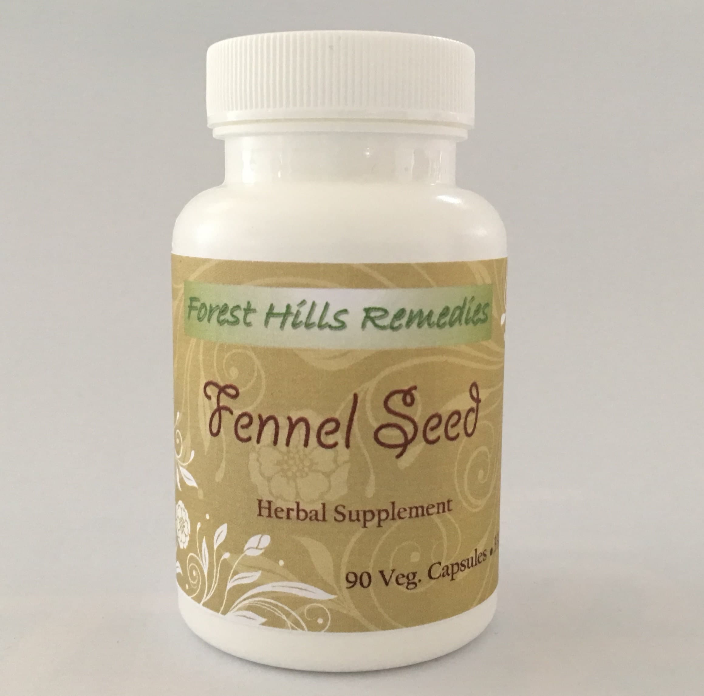 Fennel Seed Vegan Capsule, Organic Ingredients, Wholesale and Retail