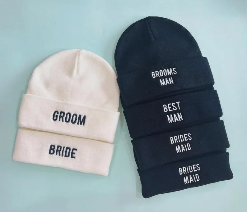 Custom Family Beanies, Baby Beanie with Name, Personalized Beanie, Custom Embroidered Beanie, Dad and Kid Beanie, Winter hat, Birthday gift - image 5