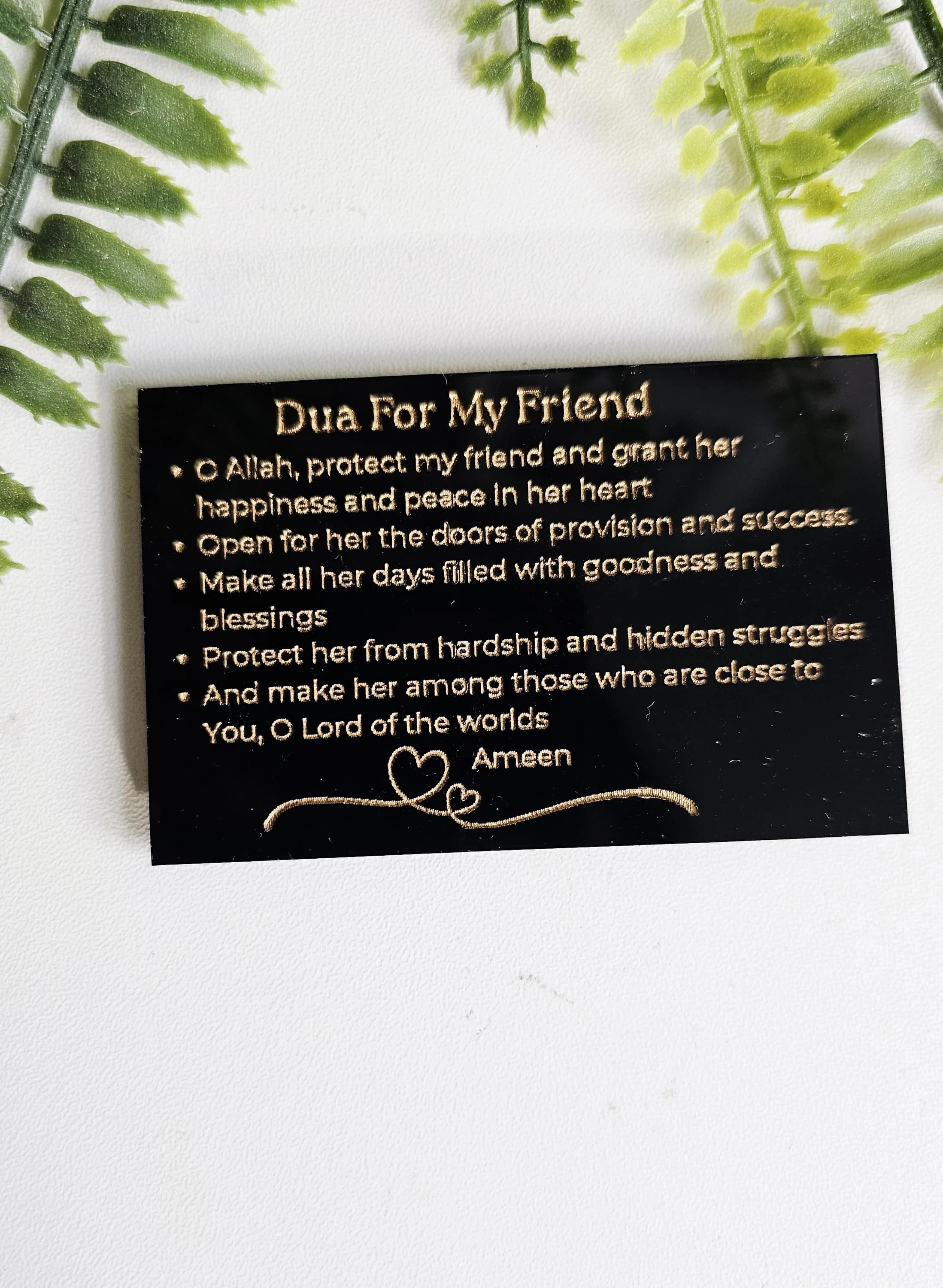 Islamic Dua Magnet for Friend, Eid Gift for Her, Muslim Friendship Gift, Islamic Home Decor, Ramadan Gift, Islamic Fridge Magnet Muslim gift - image 5