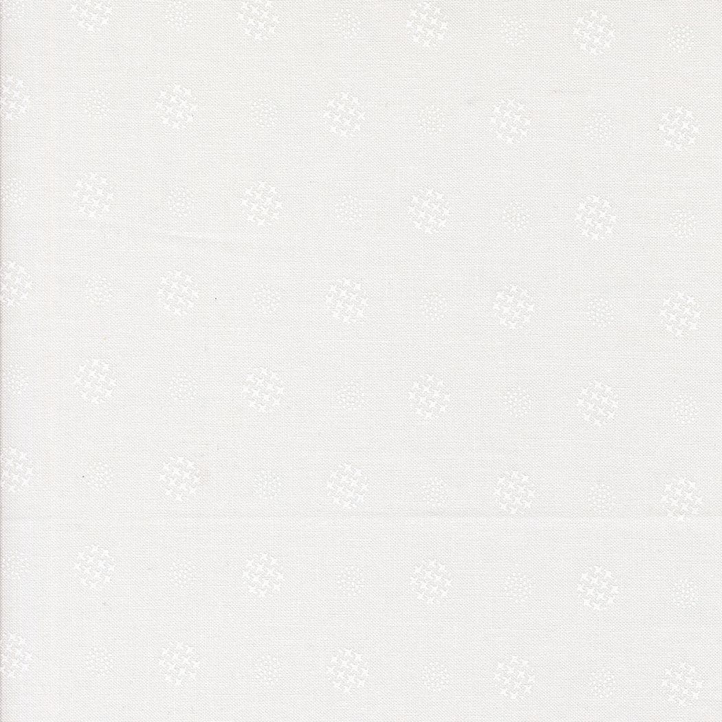 Color Crush Vibes Dots and Stripes Off White White by V and Co. Vanessa Christenson for Moda Fabrics - 10886 11