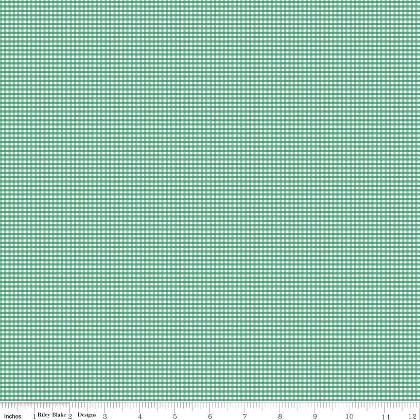 Micro Gingham Alpine by Riley Blake Designs - C455-ALPINE