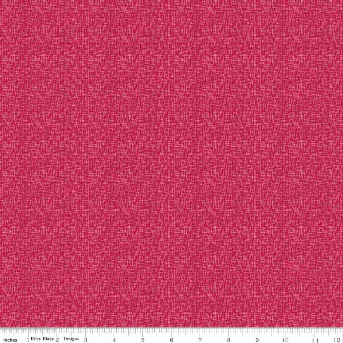 Mini Hashtag Cranberry (EOL) by Riley Blake Designs - C110-CRANBERRY