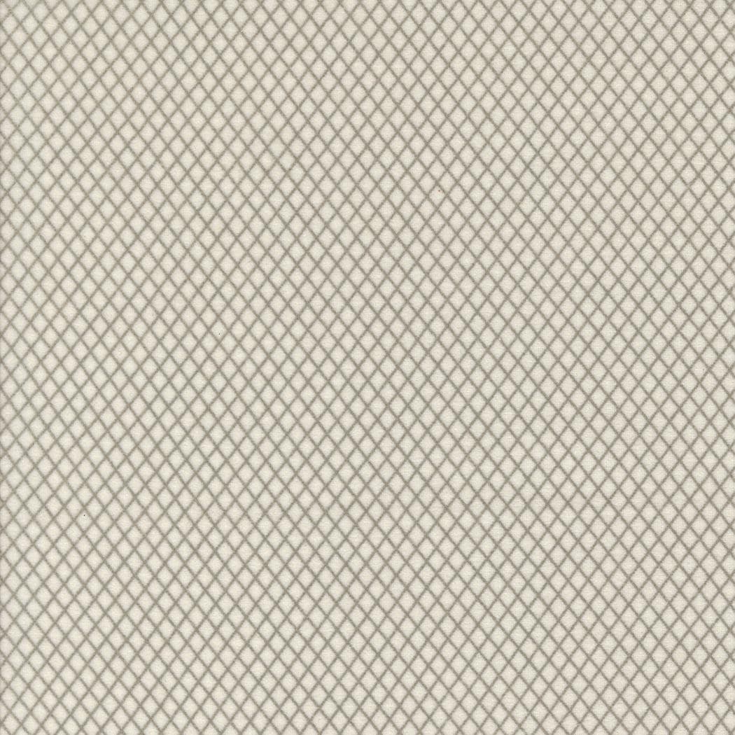 Prairie Gatherings Flannel Porcelain Wire Mesh Blenders Lattice by Primitive Gatherings for Moda Fabrics -  49316 11F