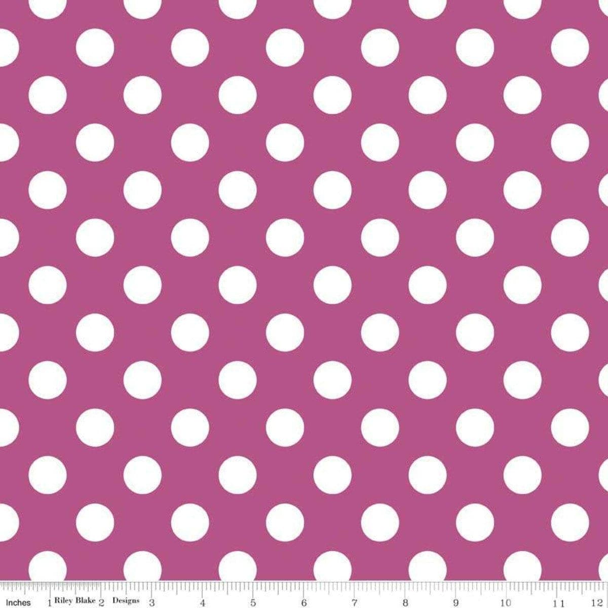 Medium Dots Fuschia by Riley Blake Designs - C360-93FUSCHIA