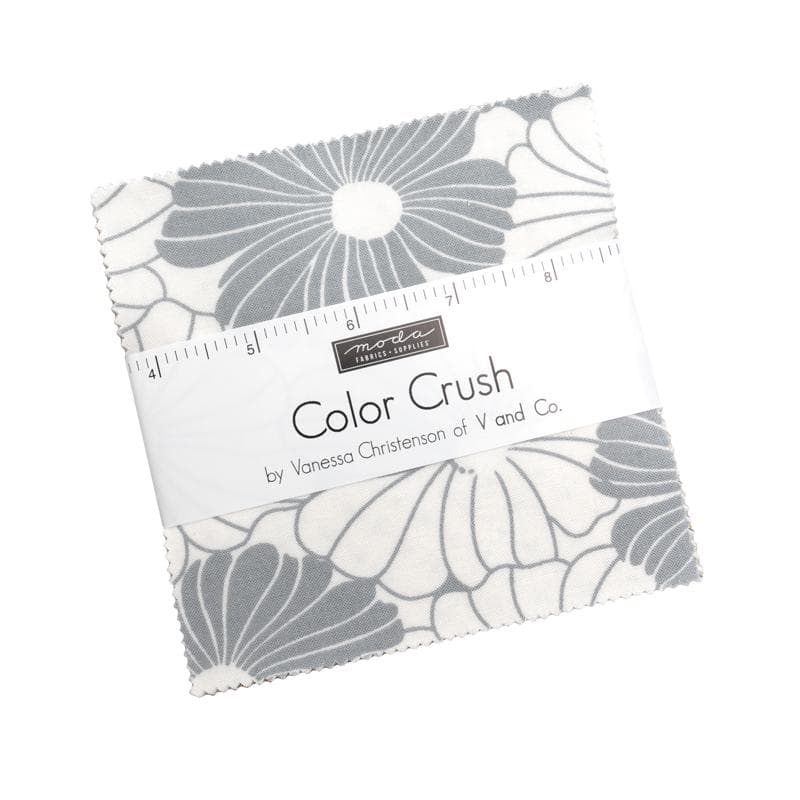 Color Crush Charm Pack by V and Co. Vanessa Christenson for Moda Fabrics -  10880PP