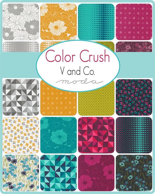 Color Crush Layer Cake by V and Co. Vanessa Christenson for Moda Fabrics - 10880LC - 42 pieces - image 3
